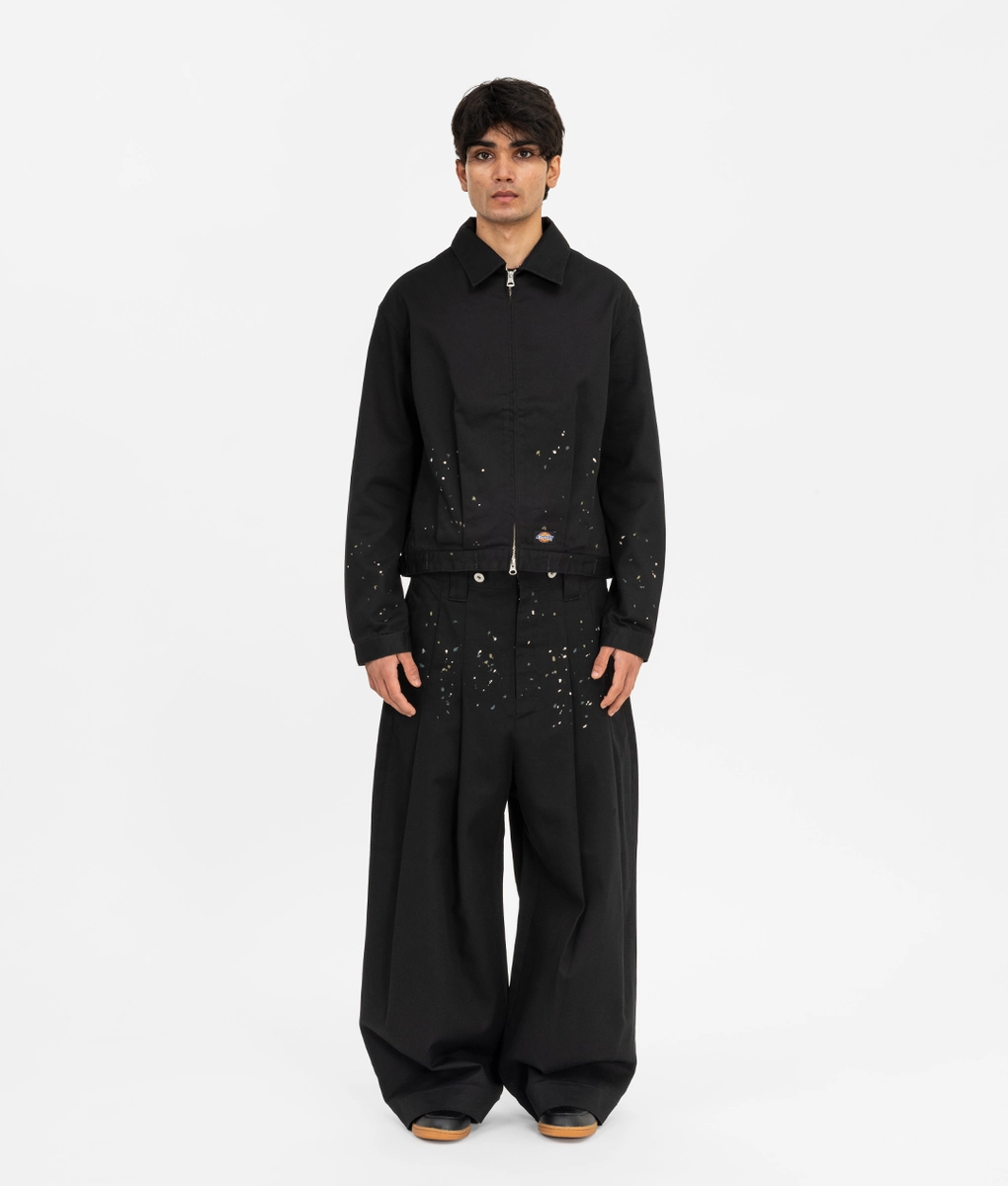 Shinyakozuka - SHINYAKOZUKA EISENHOWER JACKET WITH DICKIES BLACK l
