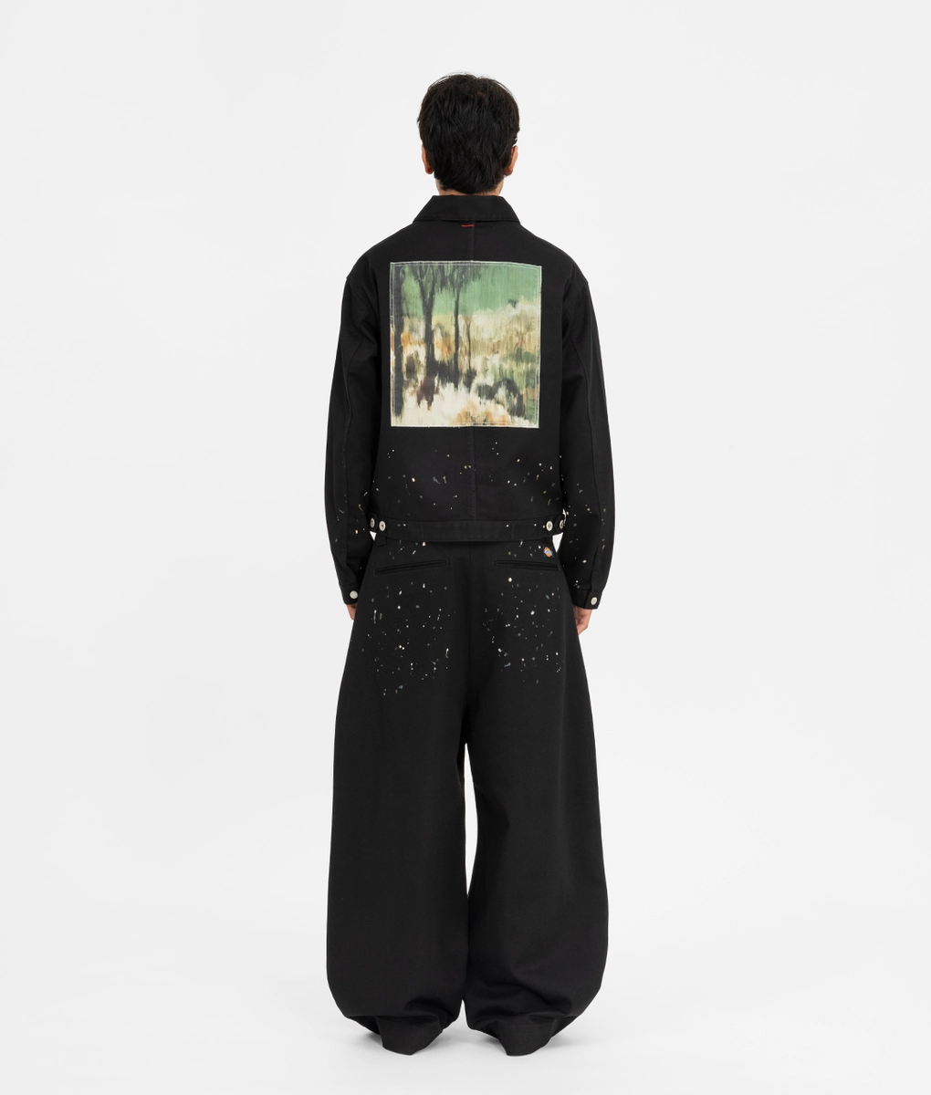 Shinyakozuka - SHINYAKOZUKA BAGGY PANT WITH DICKIES BLACK l Buy