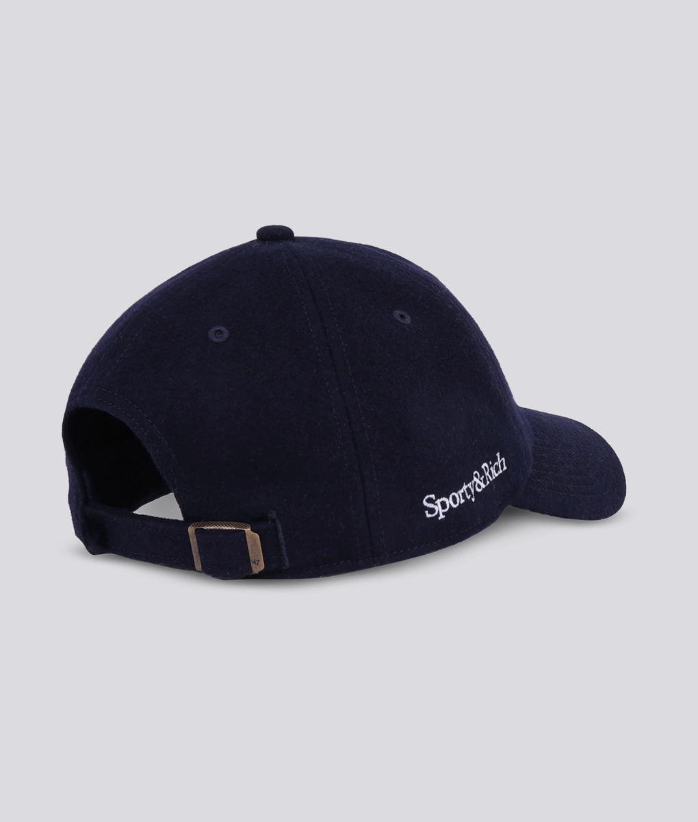 Sporty & Rich - X Yankees Serif Wool Hat - VegNonVeg