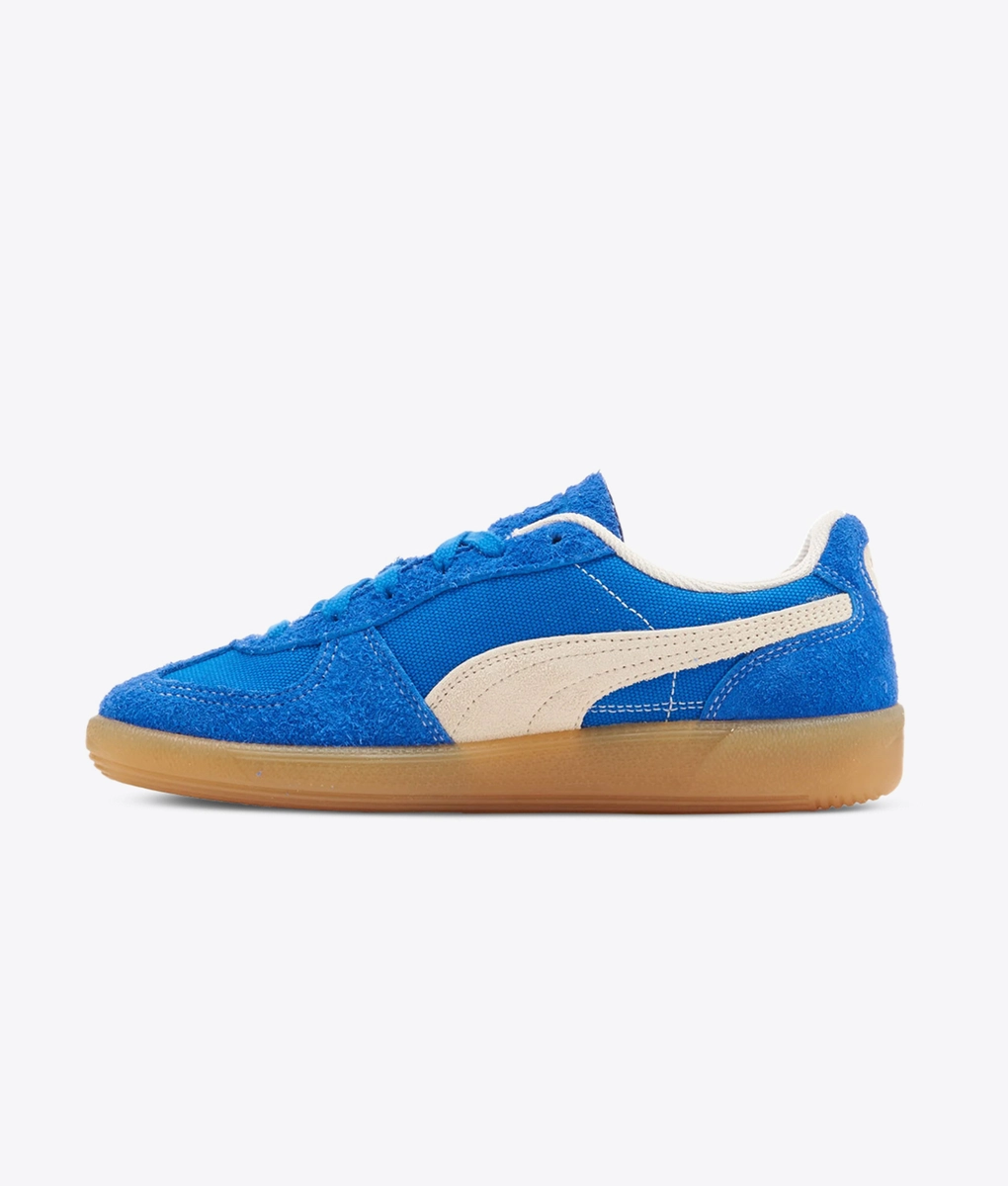 国内配送 PUMA PALERMO VINTAGE HYPERLINK BLUE/FROSTED IVORY Puma - Puma Palermo Vintage Hyperlink Blue/Frosted Ivory