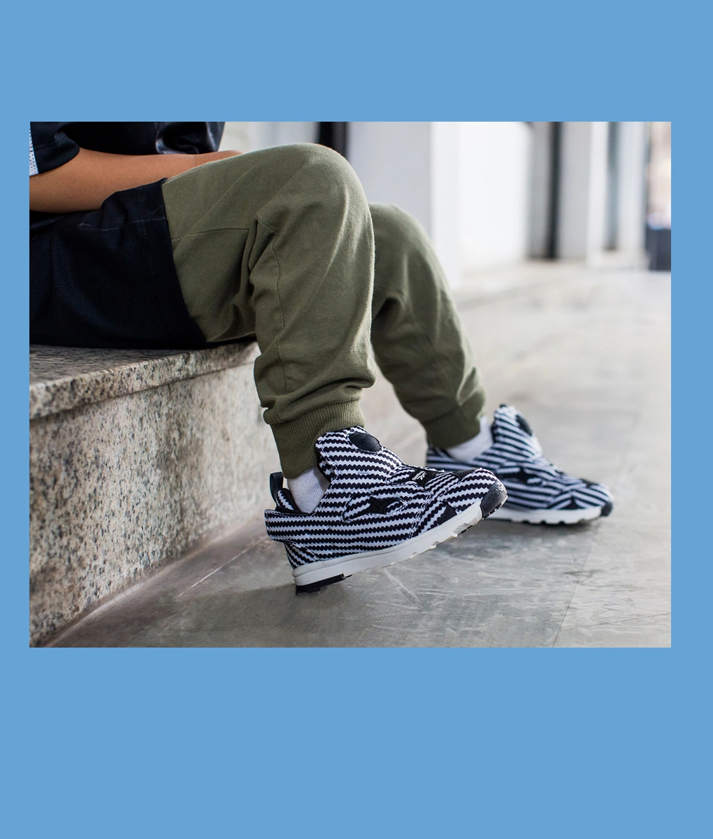 REEBOK - VERSA PUMP FURY TD 'KIDS' - VegNonVeg