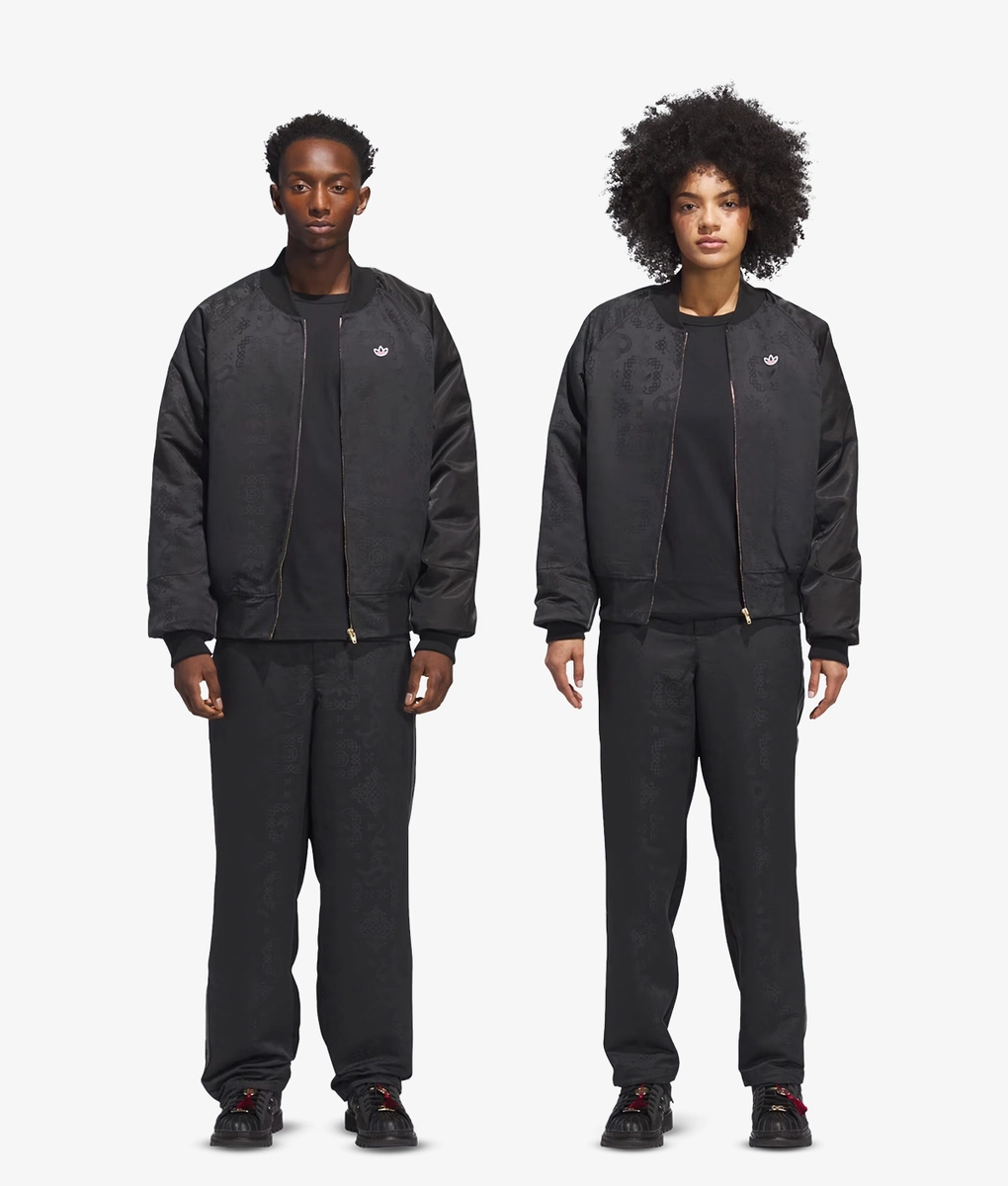 Adidas Originals - ADIDAS ORIGINALS X CLOT SPORTS JACKET BLACK l