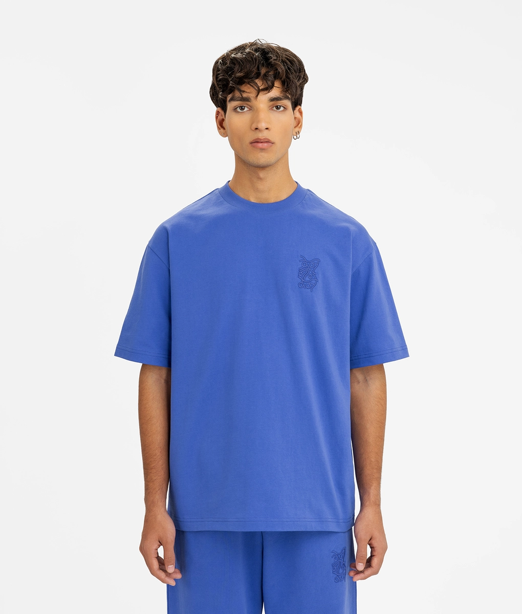 VegNonVeg - VEGNONVEG ESSENTIALS T-SHIRT DAZZLING BLUE l Buy