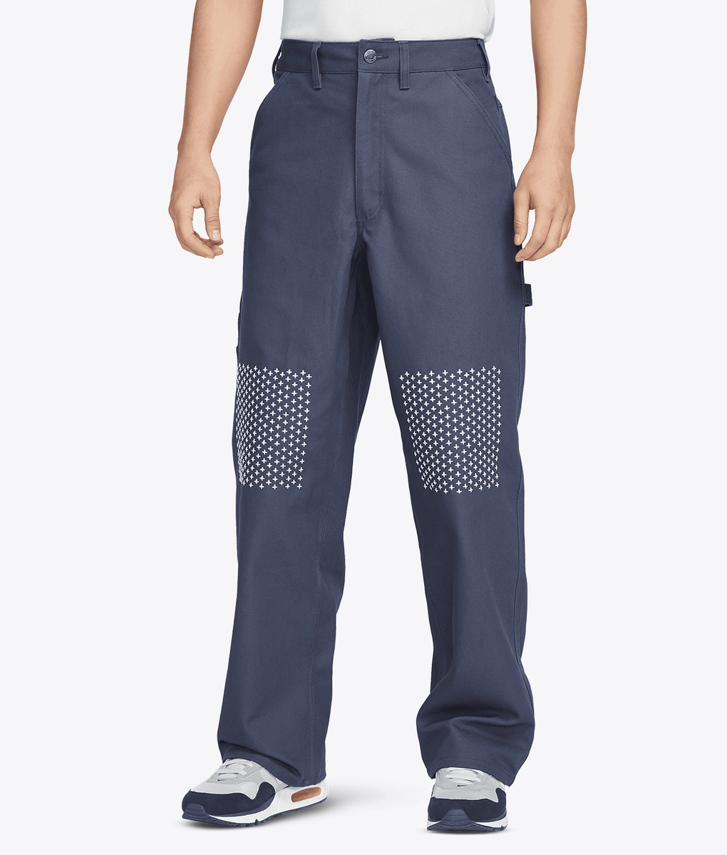 ★★Nike★★ Life Carpenter Pants M Thunder BluePhantom Thun Nike Life Carpenter Pants (Thunder Blue/Phantom/Thunder Blue