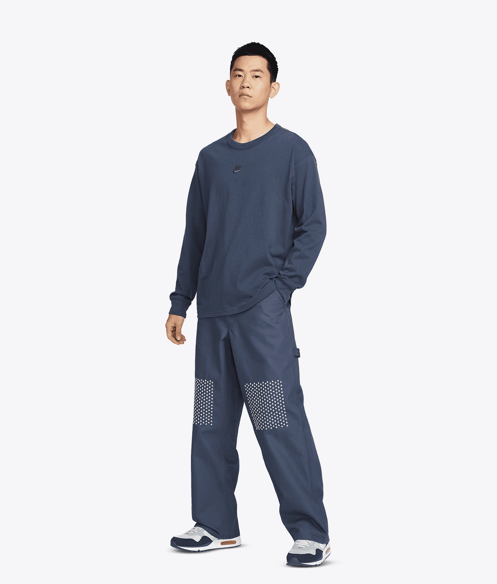 ★★Nike★★ Life Carpenter Pants M Thunder BluePhantom Thun Nike Life Carpenter Pants (Thunder Blue/Phantom/Thunder Blue