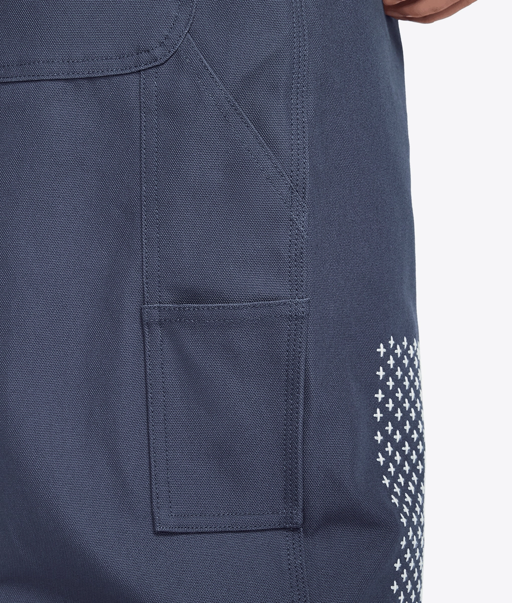 ★★Nike★★ Life Carpenter Pants M Thunder BluePhantom Thun Nike - NIKE LIFE CARPENTER PANT SASHIKO THUNDER BLUE/PHANTOM