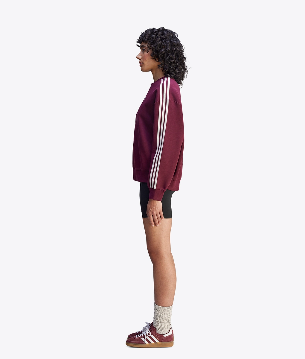 adidas x sporty & rich バーガンディ トレーナー Mサイズ adidas x sporty & rich バーガンディ トレーナー Mサイズ