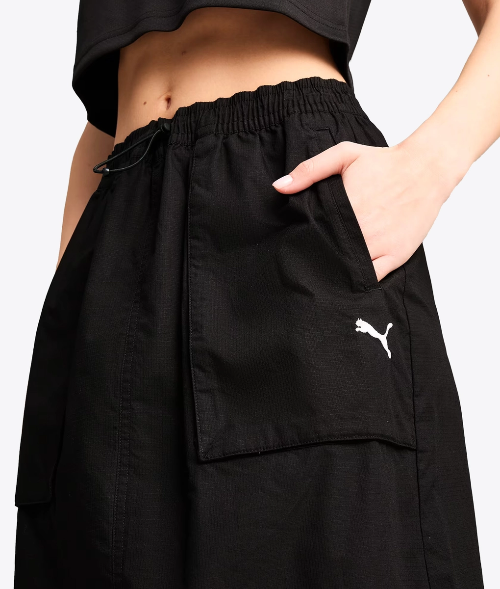 JUNYA WATANABE × PUMA zip skirt Puma - PUMA ZIP-OFF MAXI WOVEN SKIRT PUMA BLACK l Buy Women's