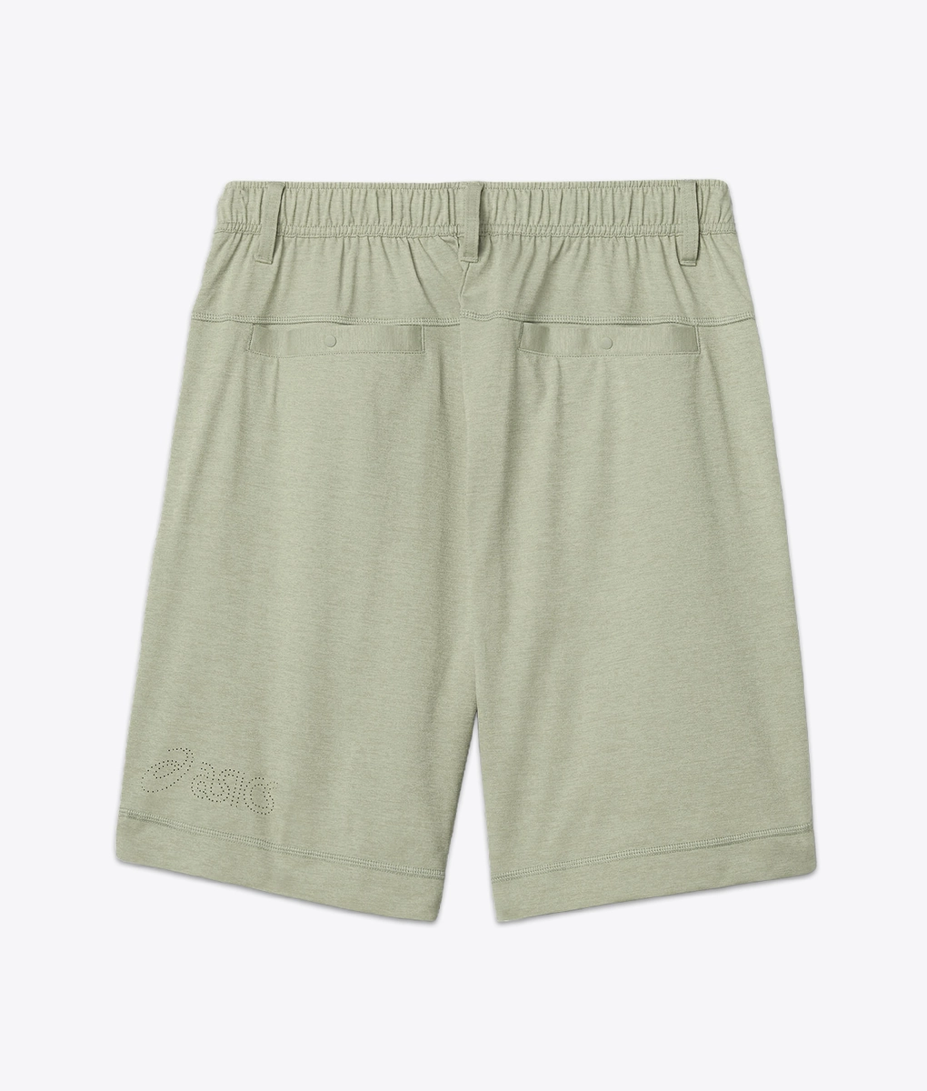 ASICS - ASICS KNIT SHORTS OLIVE GREY l Buy Men's Shorts Online at