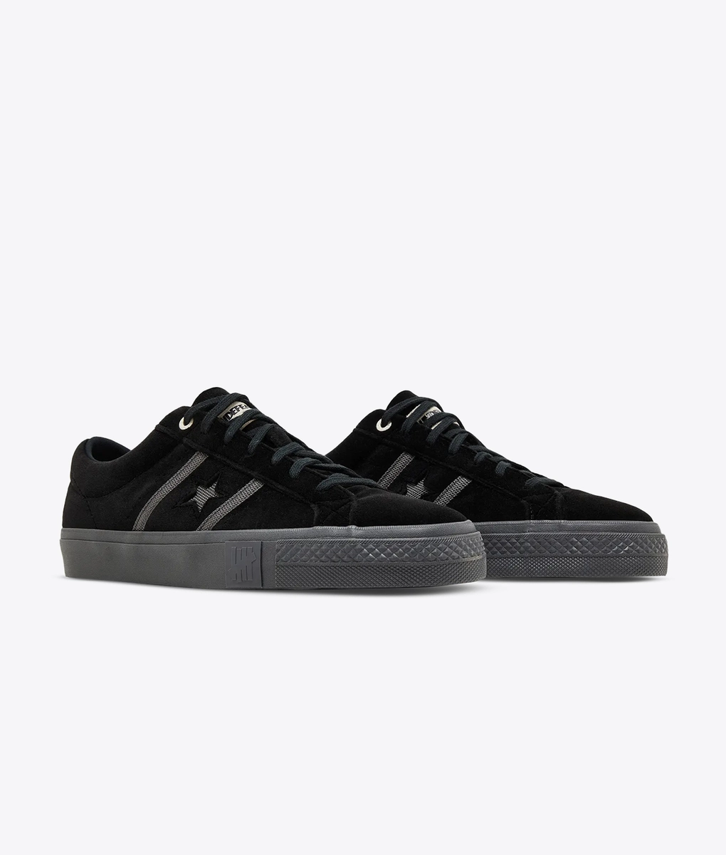 Undefeated One Converse - CONVERSE X UNDEFEATED ONE STAR ACADEMY PRO OX BLACK/EGRET l ...