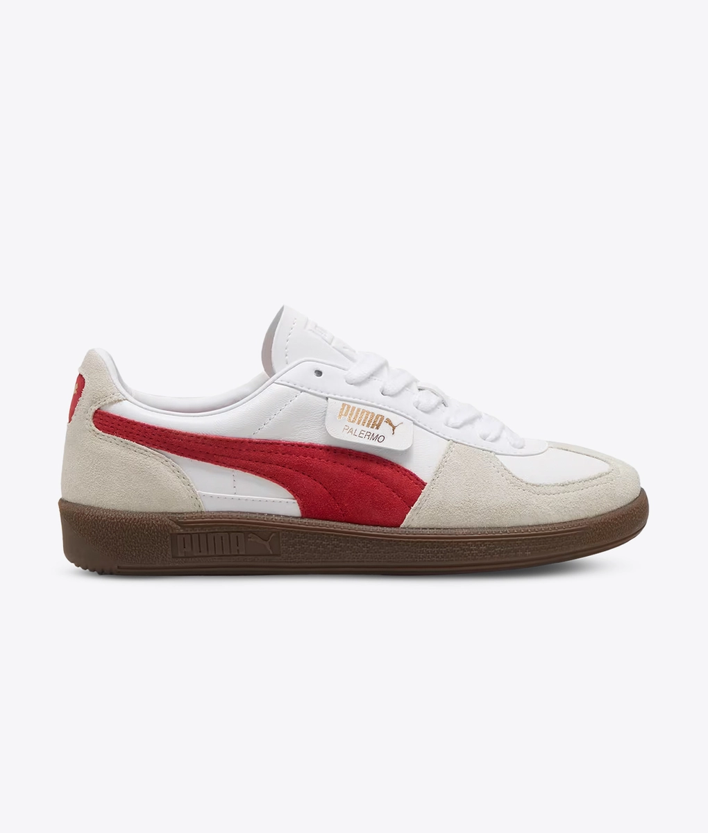 adidas gazelle silver green womens Puma PUMA PALERMO POP Toasted-Almond [403257-04]
