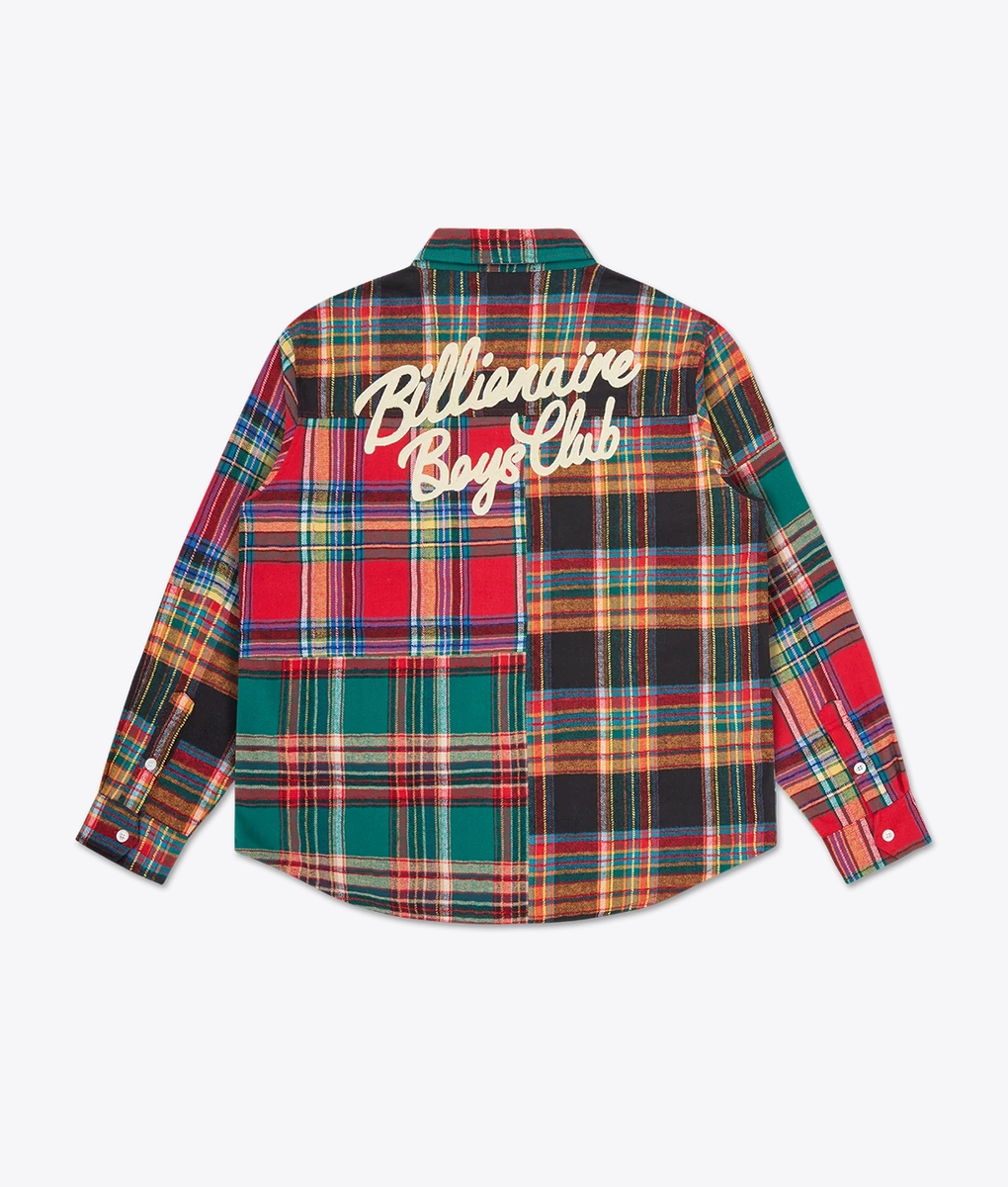ballaholic Logo Flannel Check Shirt サイズL eYe JUNYA WATANABE MAN Check Switching Flannel Shirt Size XS