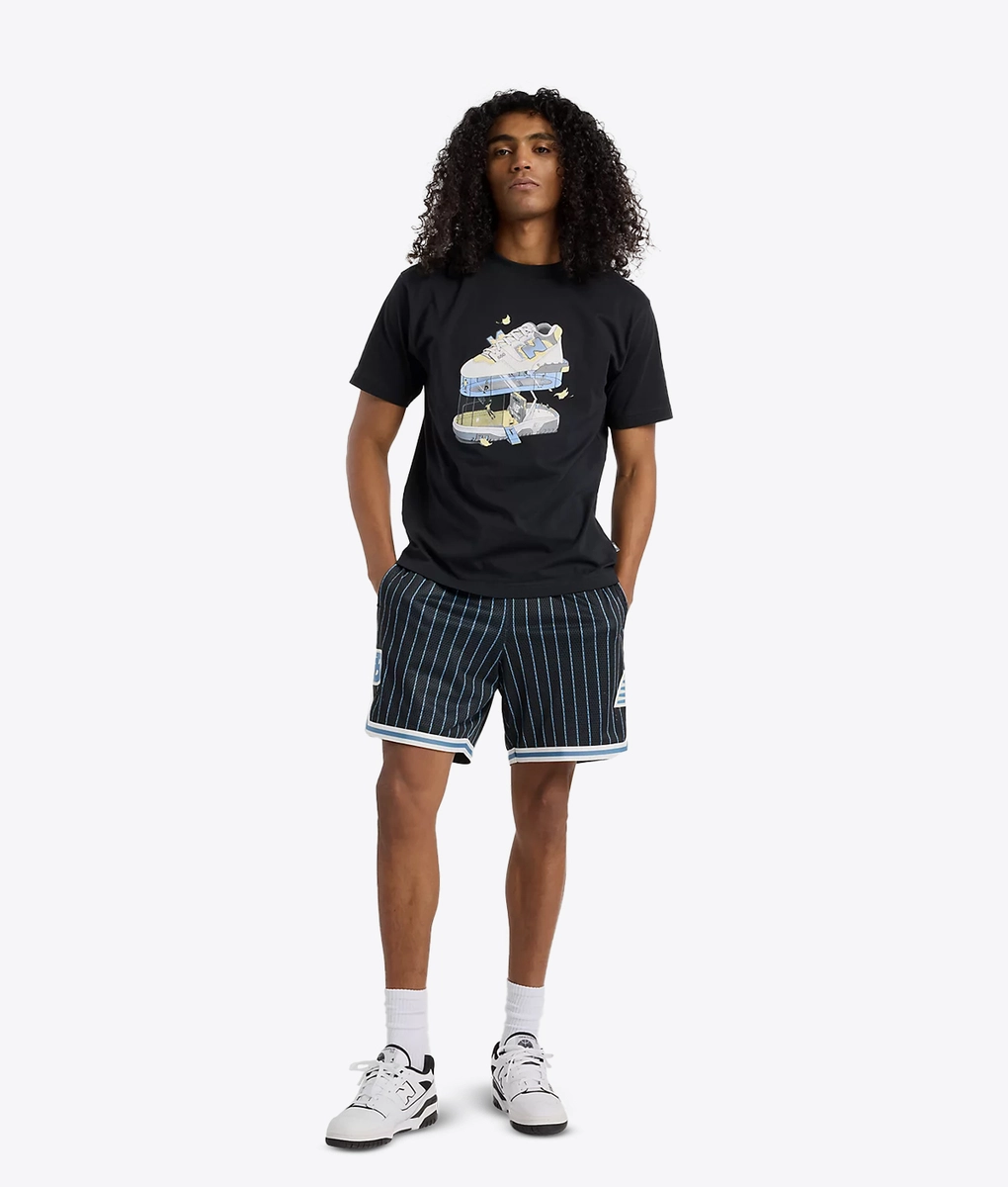 New Balance - NEW BALANCE FITNESS CENTER T-SHIRT BLACK l Buy