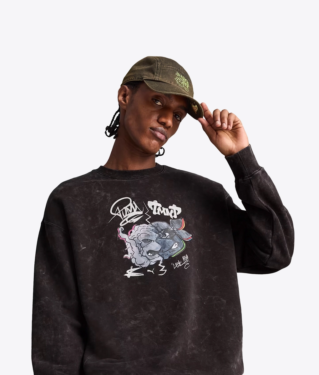 Puma - PUMA X TMNT 5 PANEL CAP PUMA BLACK l Buy Hat Online at