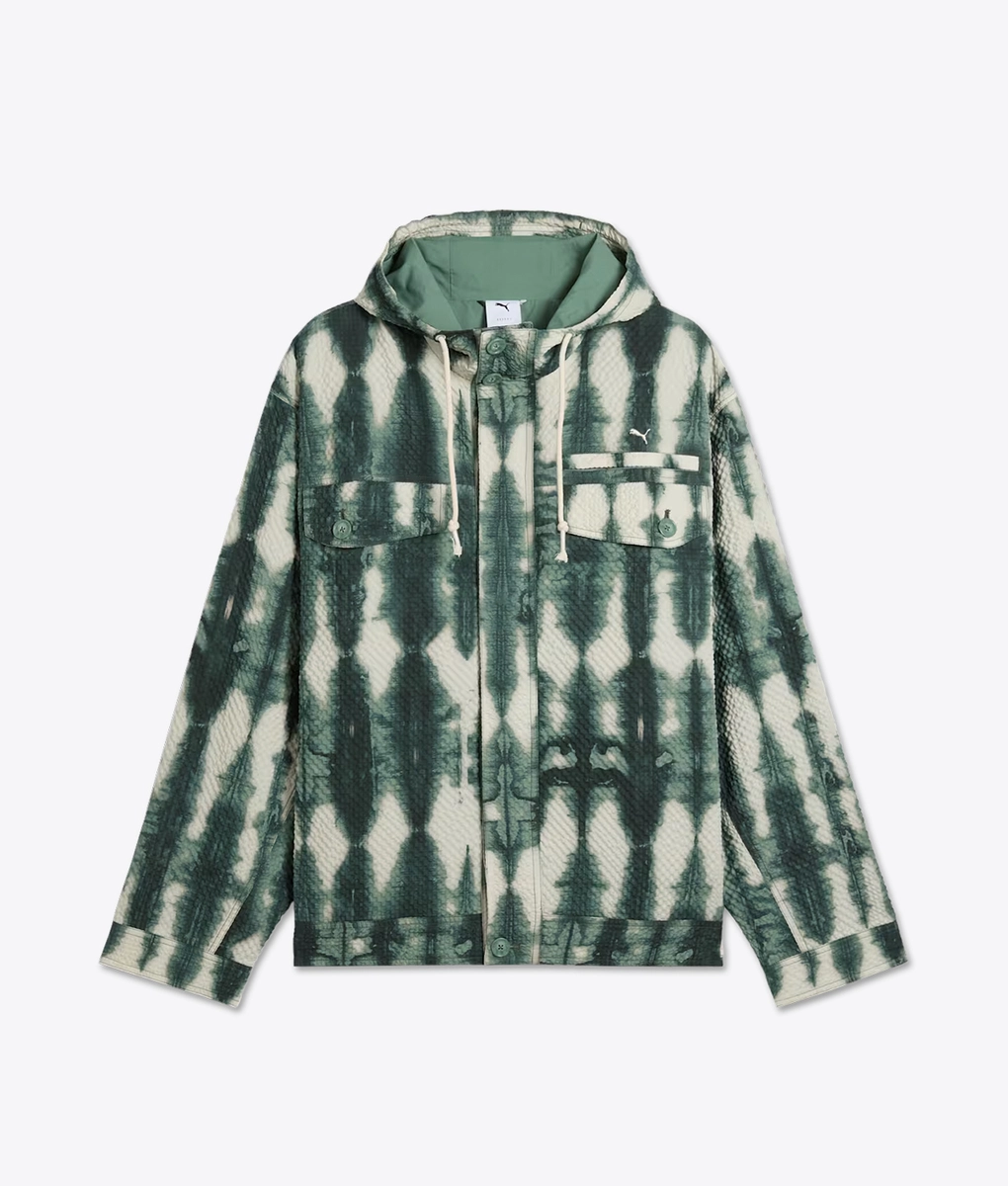 Puma - PUMA X PALAIS ARTISAN SEERSUCKER JACKET GREEN MOON l Buy
