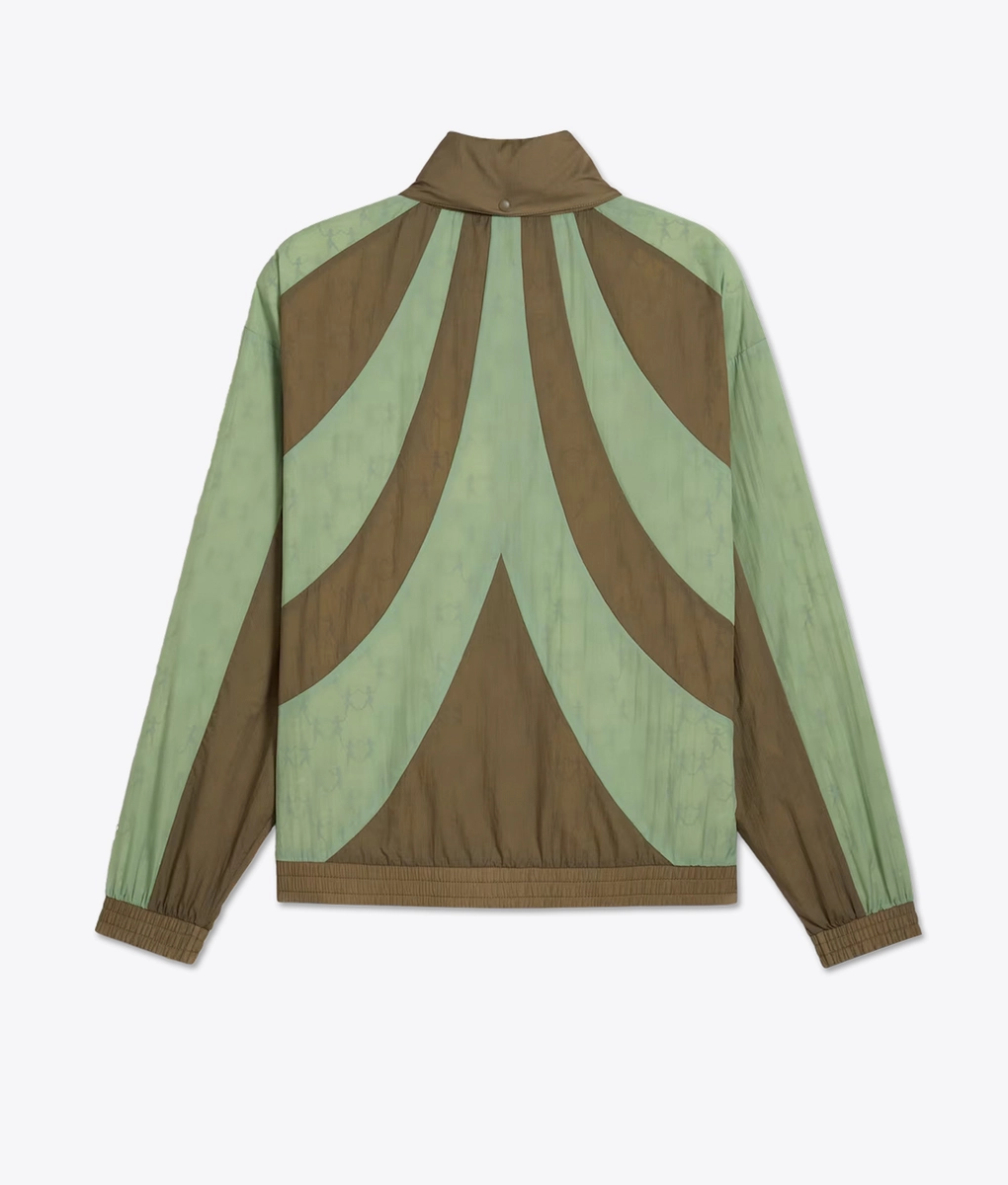 Puma KidSuperPuma ストライプウェア Puma - PUMA X KIDSUPER WINDBREAKER JACKET DUSTY GREEN l Buy Men's
