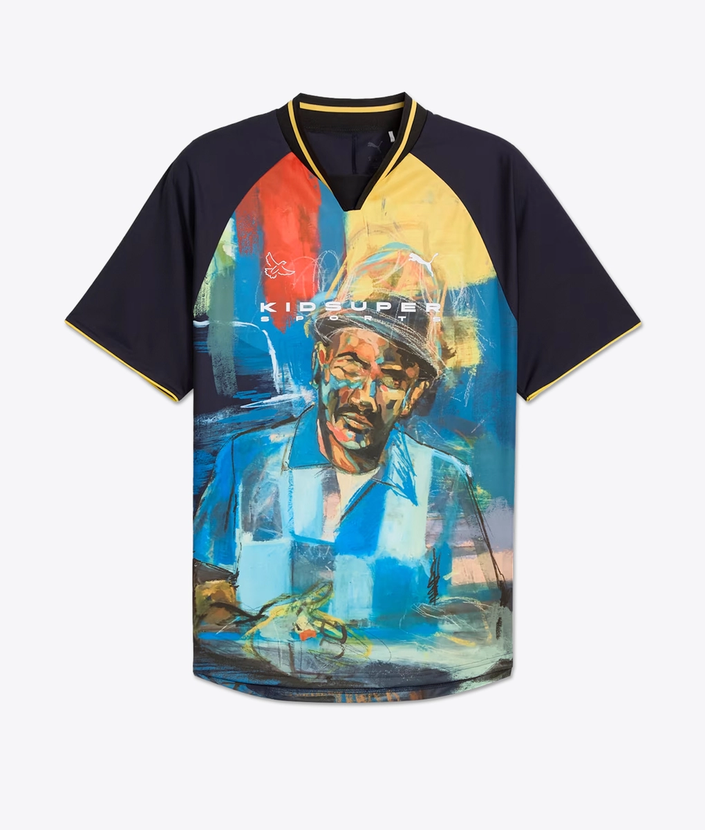 Puma - PUMA X KIDSUPER GRAPHIC JERSEY NEW NAVY l Buy Men's Jersey