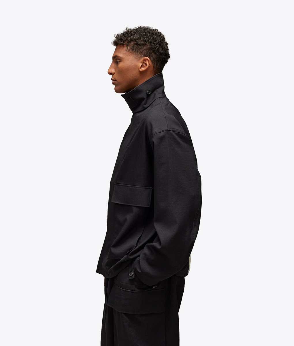 Y-3 - Y-3 SPORT UNIFORM PATCH COACH JACKET BLACK l Buy Men's