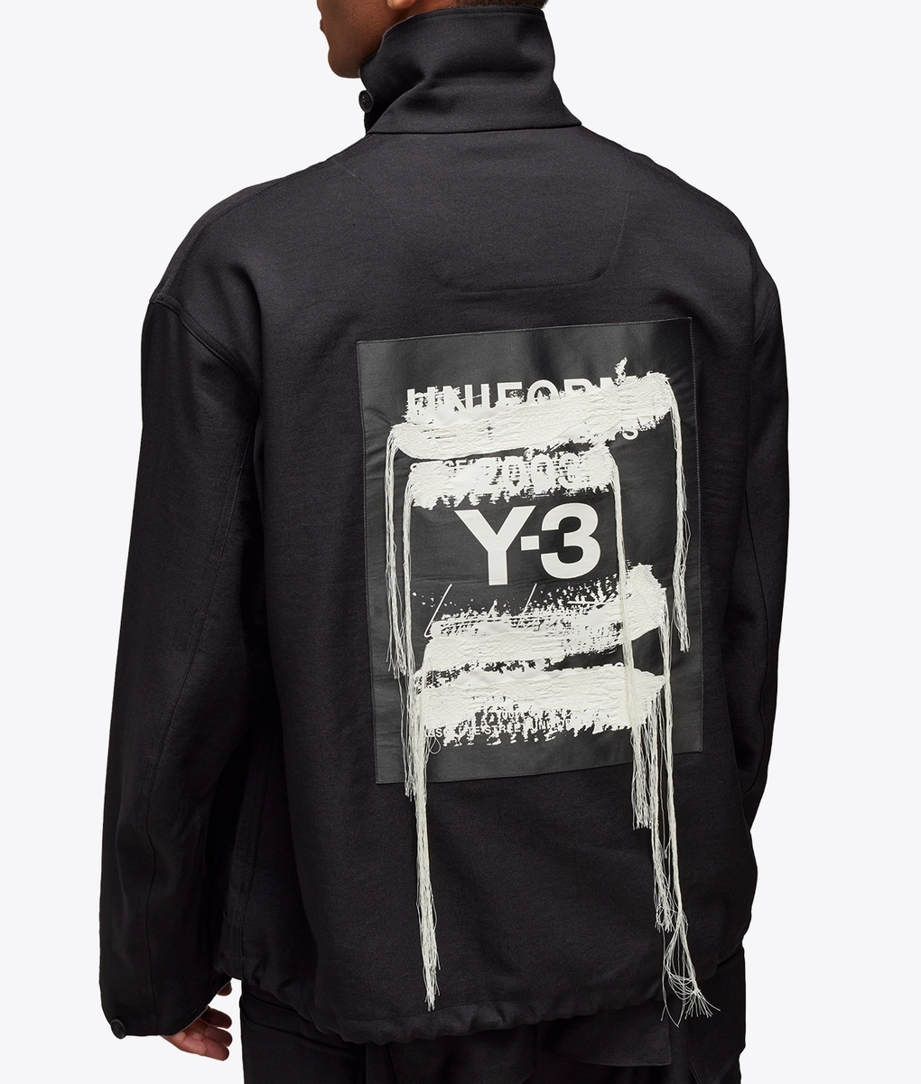 Y-3 - Y-3 SPORT UNIFORM PATCH COACH JACKET BLACK l Buy Men's