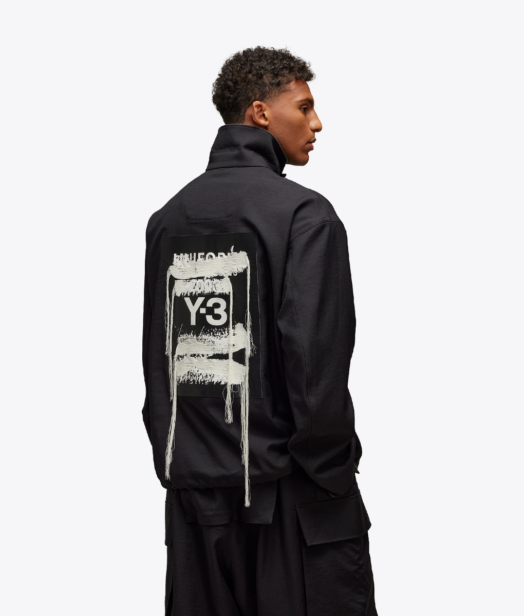Y-3 - Y-3 SPORT UNIFORM PATCH COACH JACKET BLACK l Buy Men's