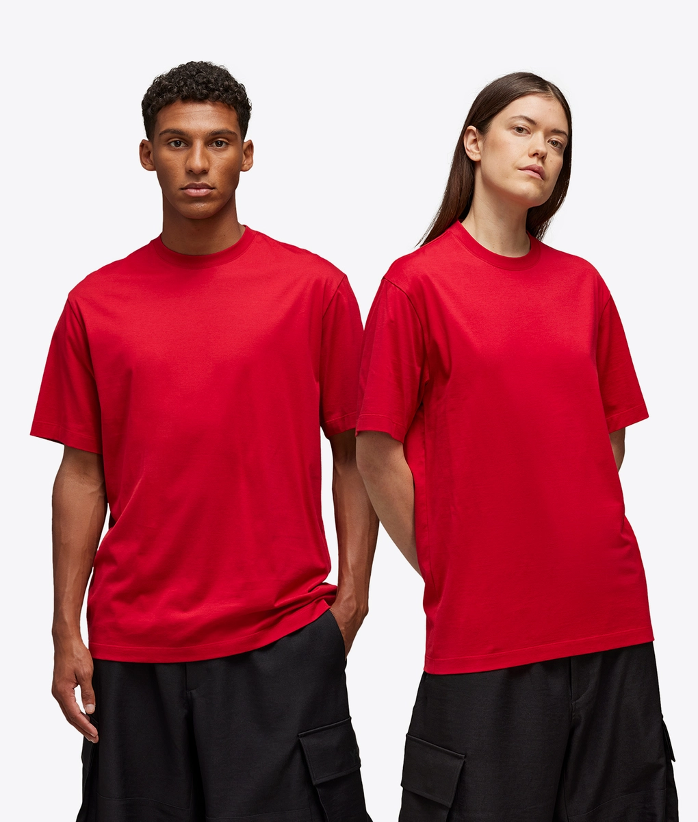 Y-3 - Y-3 SHORT SLEEVE GRAPHIC T-SHIRT POWER RED l Buy Men's T