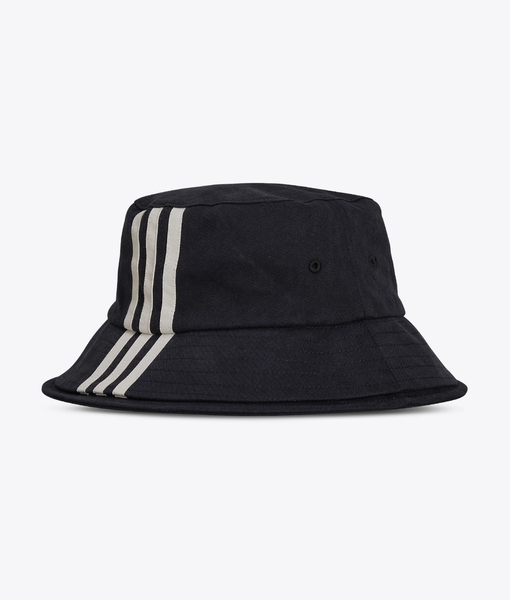 Y-3 - Y-3 3-STRIPES BUCKET HAT BLACK l Buy Hat Online at VegNonVeg