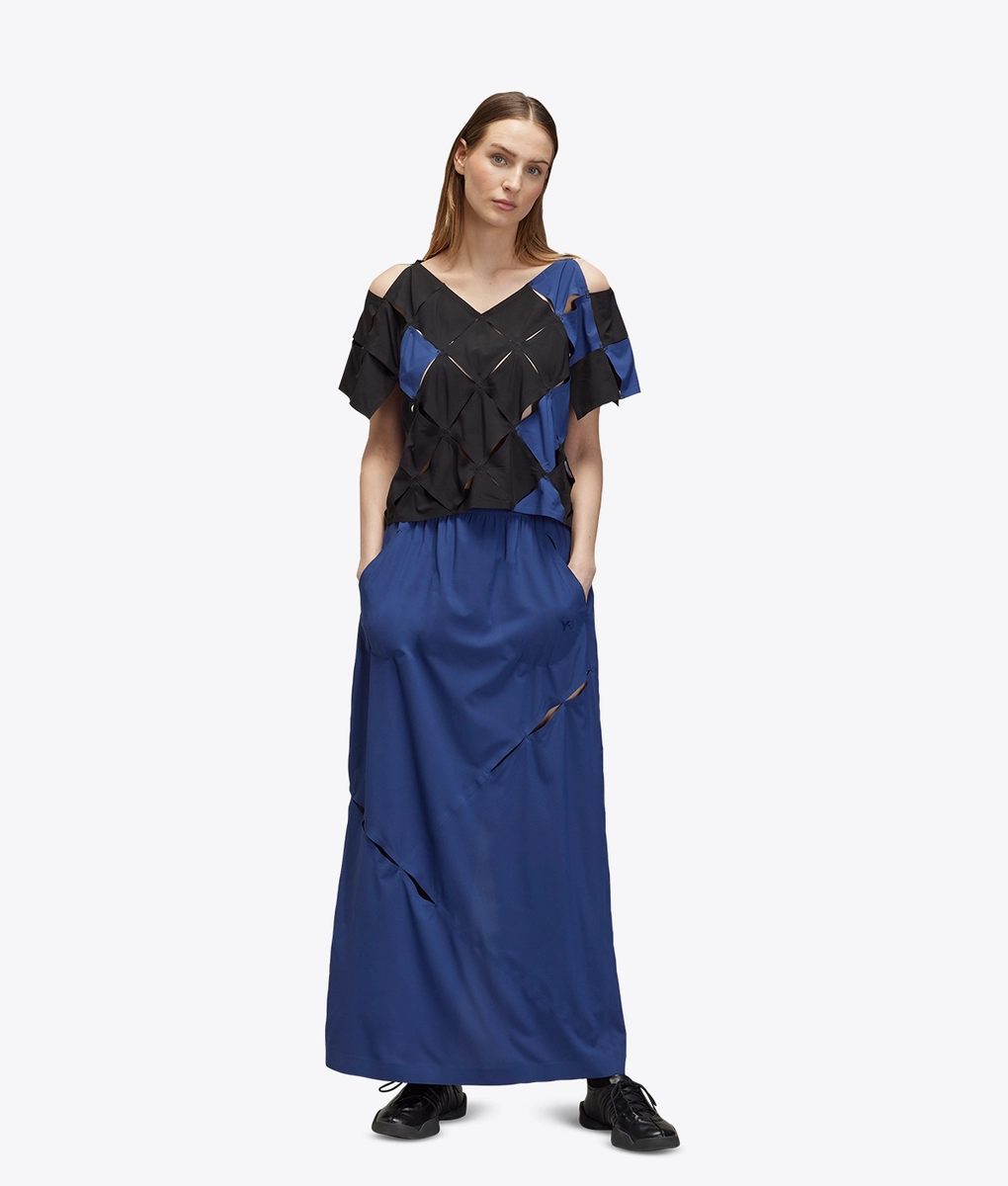 a_yan Y-3 - Y-3 PUZZLE TOP DARK BLUE l Buy Women's Tee Online at