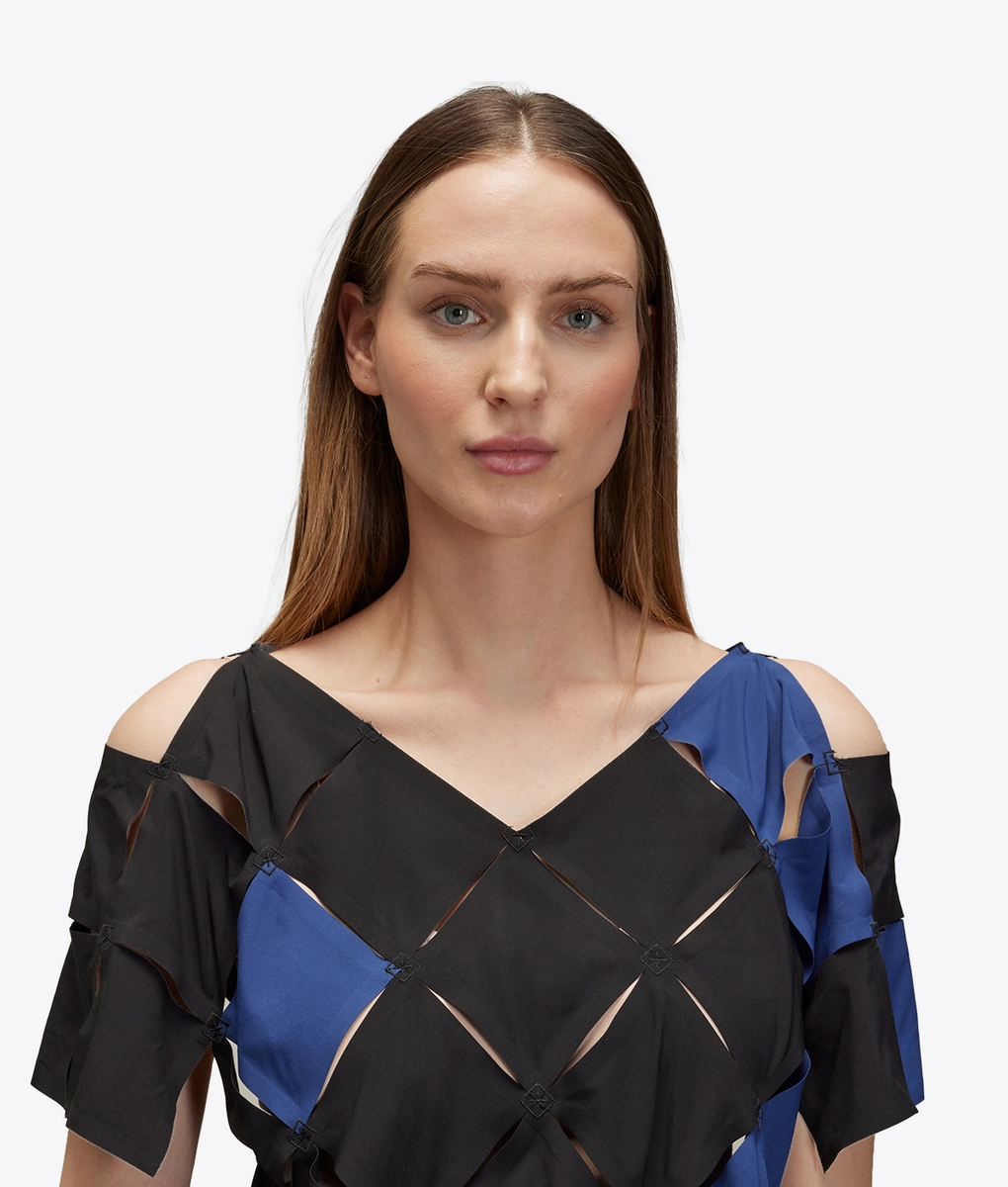 Y-3 - Y-3 PUZZLE TOP DARK BLUE l Buy Women's Tee Online at