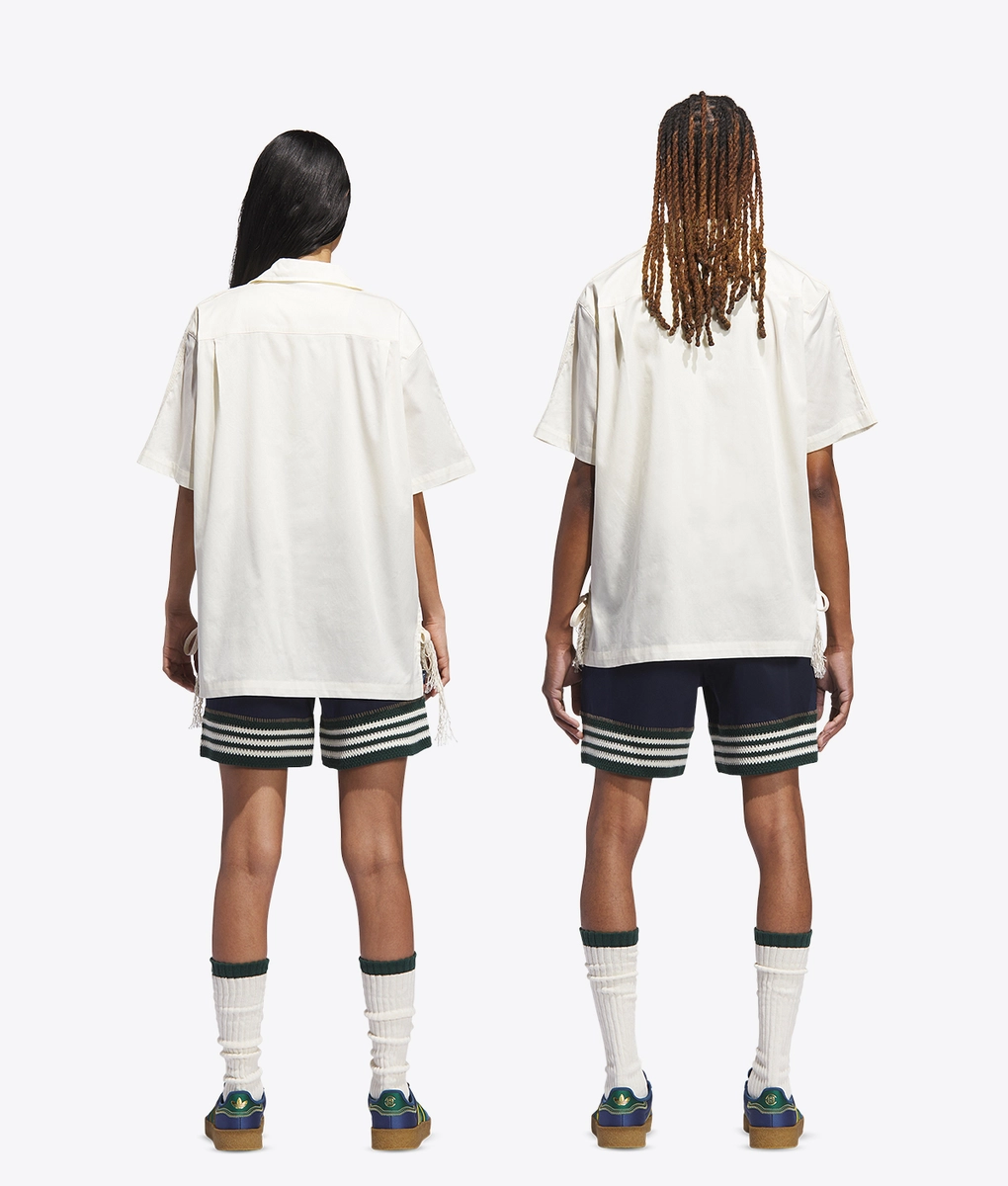 adidas × CLOT CLOT BWL SHIRT / CRMWHT     要在庫確認 adidas Clot Bowling Shirt by Edison Chen - Brown | Free