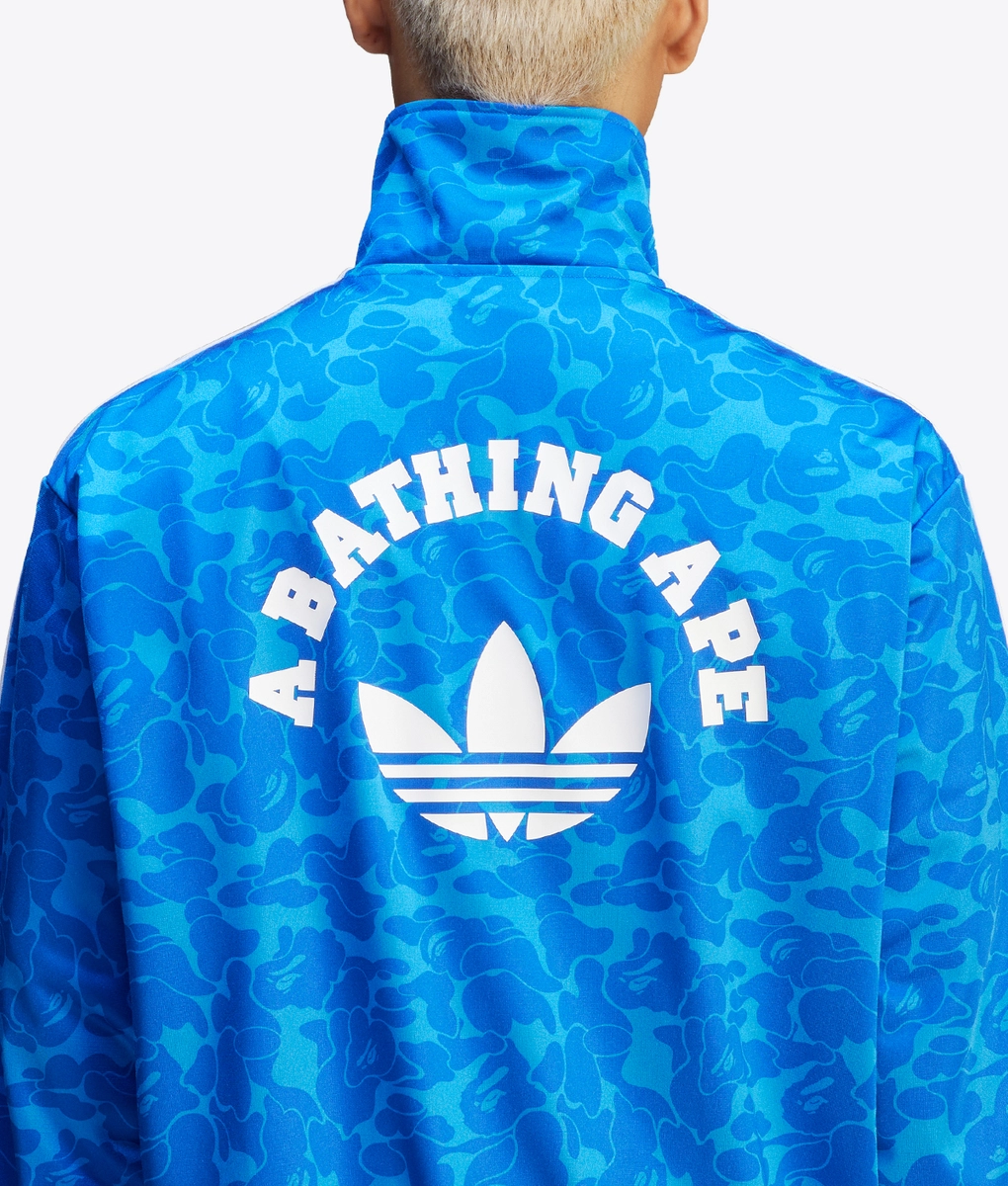 Adidas Originals - ADIDAS ORIGINALS X BAPE PRINTED TRACK TOP BLUE l Buy ...