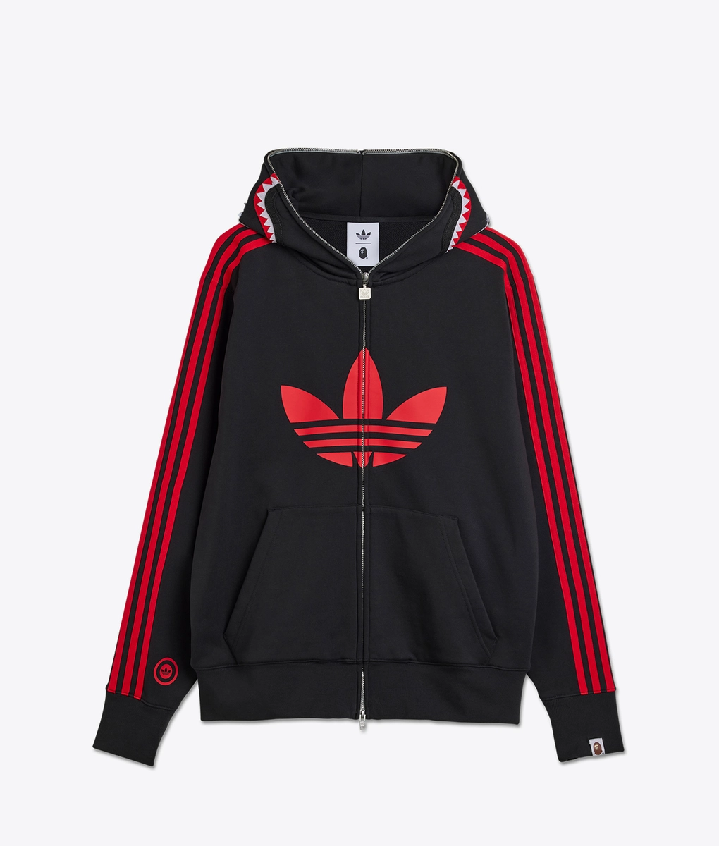 Adidas Originals - ADIDAS ORIGINALS X BAPE SHARK HOODIE