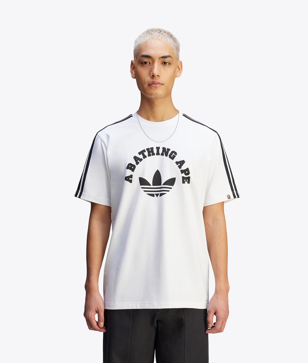 BAPE X ADIDAS TEE ベイプ　アディダス　トレフォイル 　Tシャツ BAPE X ADIDAS 】TEE | bape.com