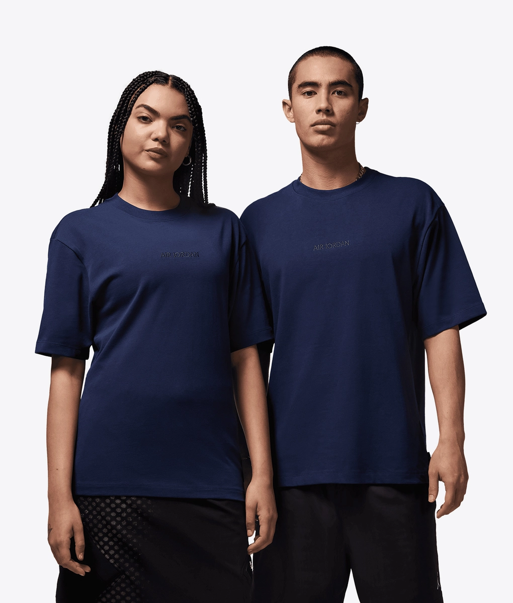 Jordan - JORDAN WORDMARK 85 SHORT SLEEVE TEE MIDNIGHT NAVY l Buy