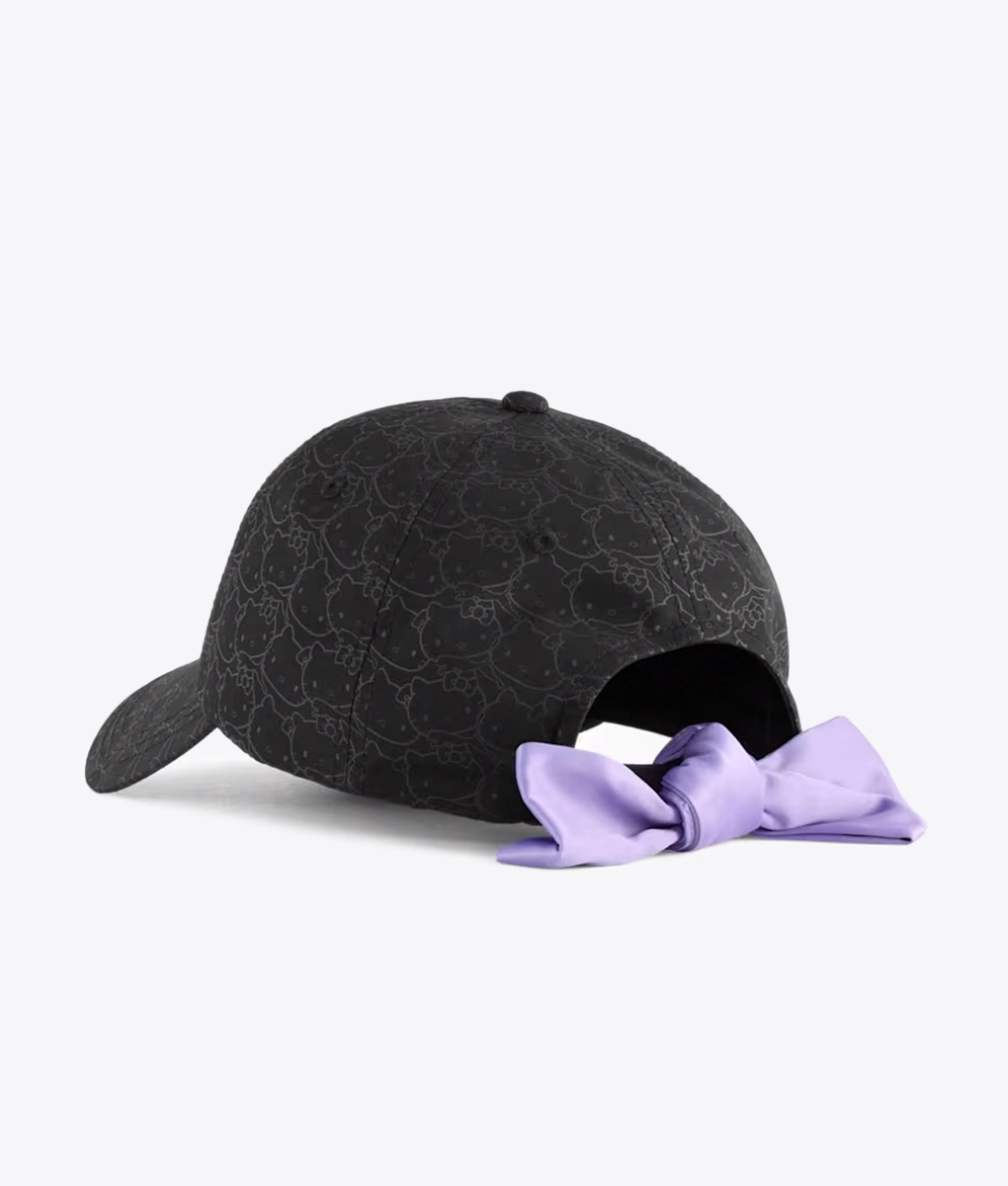 【Puma x Hello Kitty】 Dad Cap Black Puma - PUMA X HELLO KITTY DAD CAP PUMA BLACK l Buy Hat