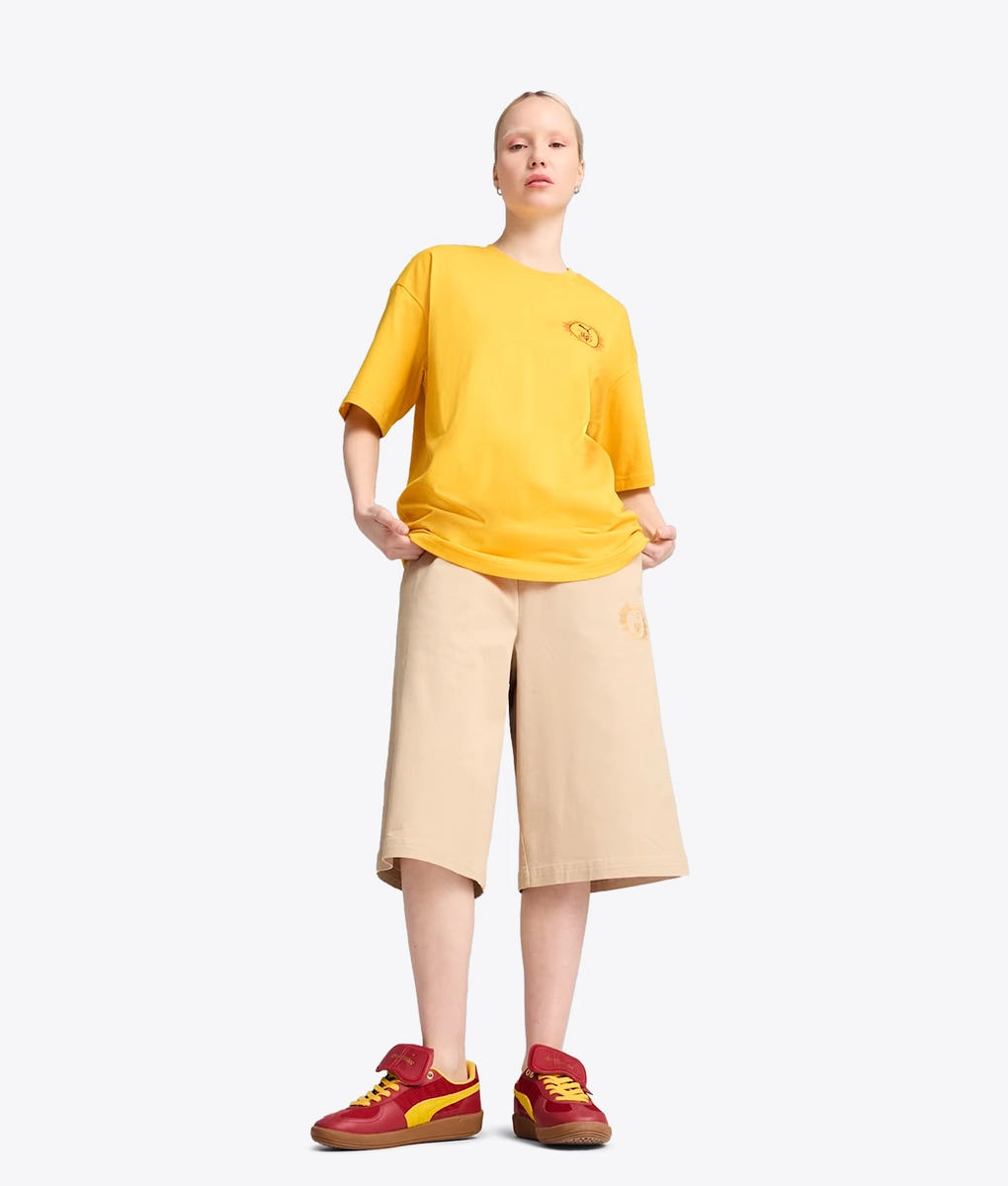 Puma - PUMA X HARRY POTTER OVERSIZED GRAPHIC TEE YELLOW