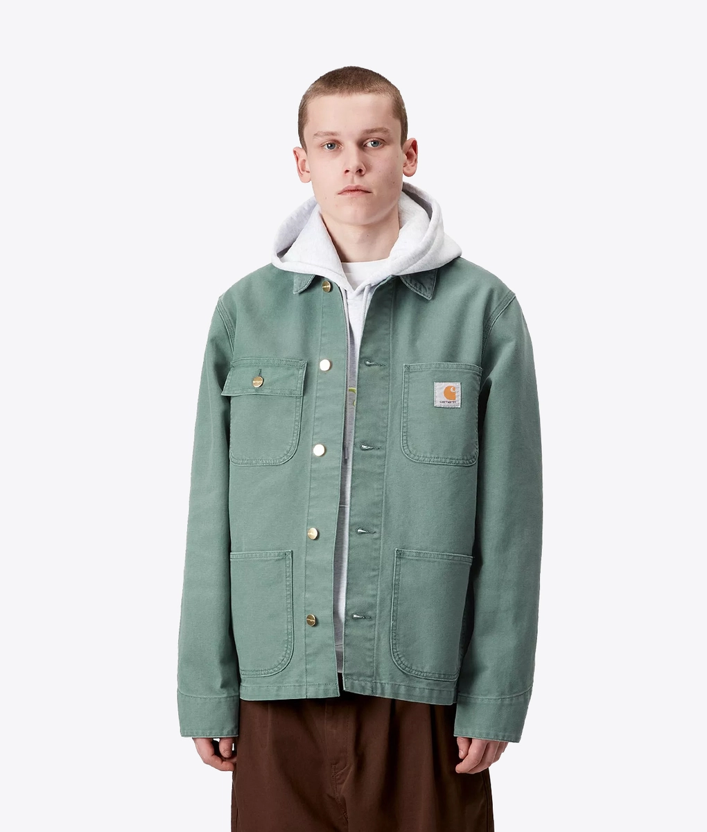 Carhartt WIP - CARHARTT WIP MICHIGAN COAT SILVER PINE l Buy Men's