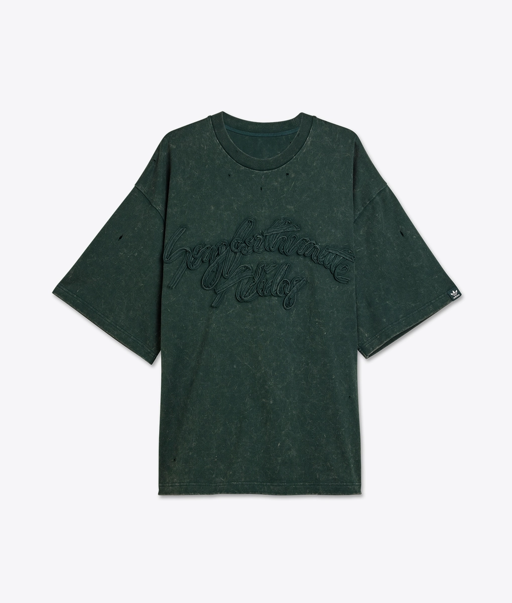 Tシャツ・カットソー ADIDAS X SONG FOR THE MUTE | SFTM WASH TEE SHADOW GREEN Adidas Originals - ADIDAS ORIGINALS X SONG FOR THE MUTE