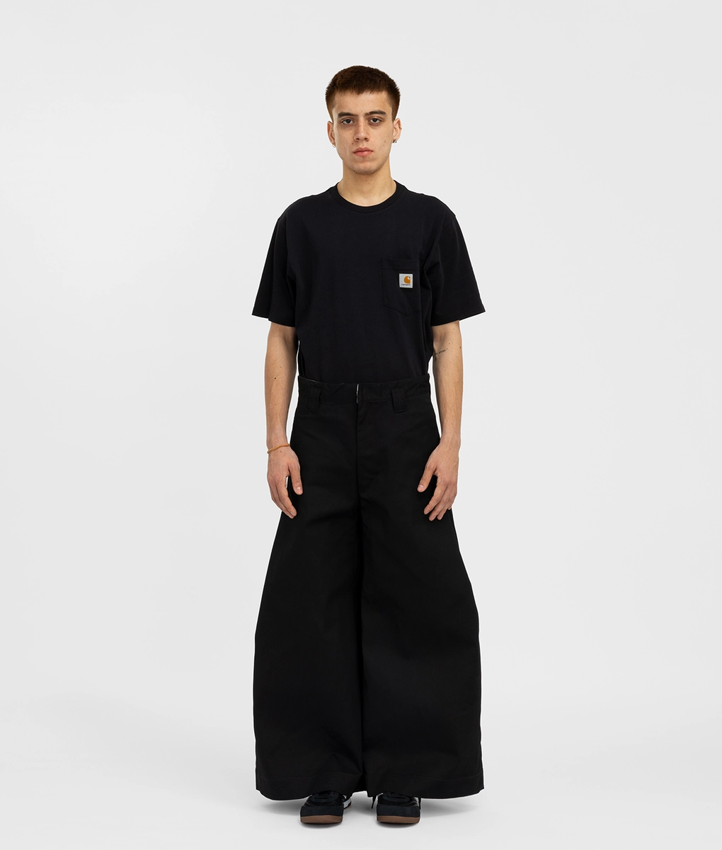 Shinyakozuka - SHINYAKOZUKA PANTALON WITH DICKIES COLOURLESS