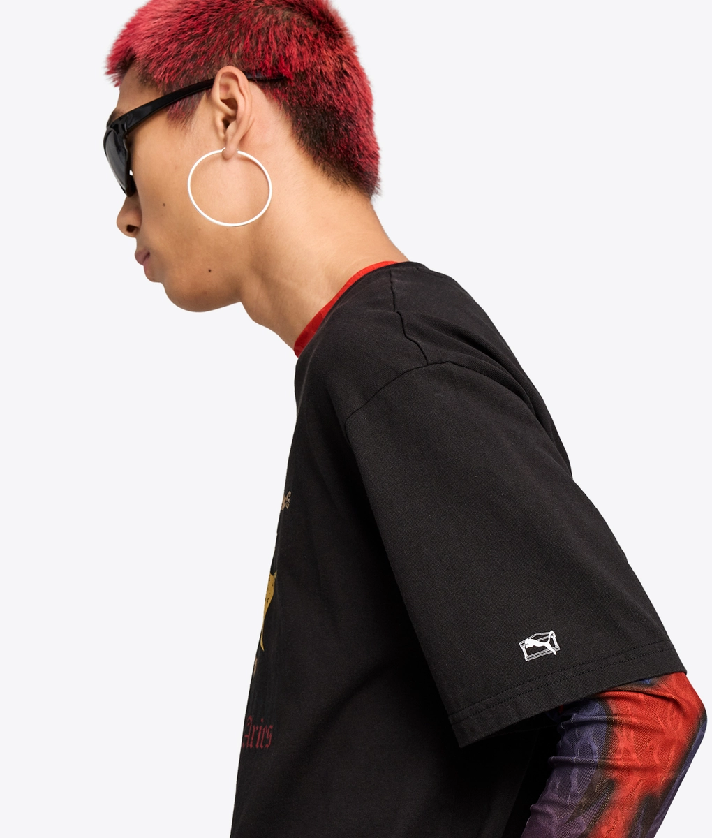Puma - PUMA X ARIES GRAPHIC TEE PUMA BLACK l Buy Men's Tee Online