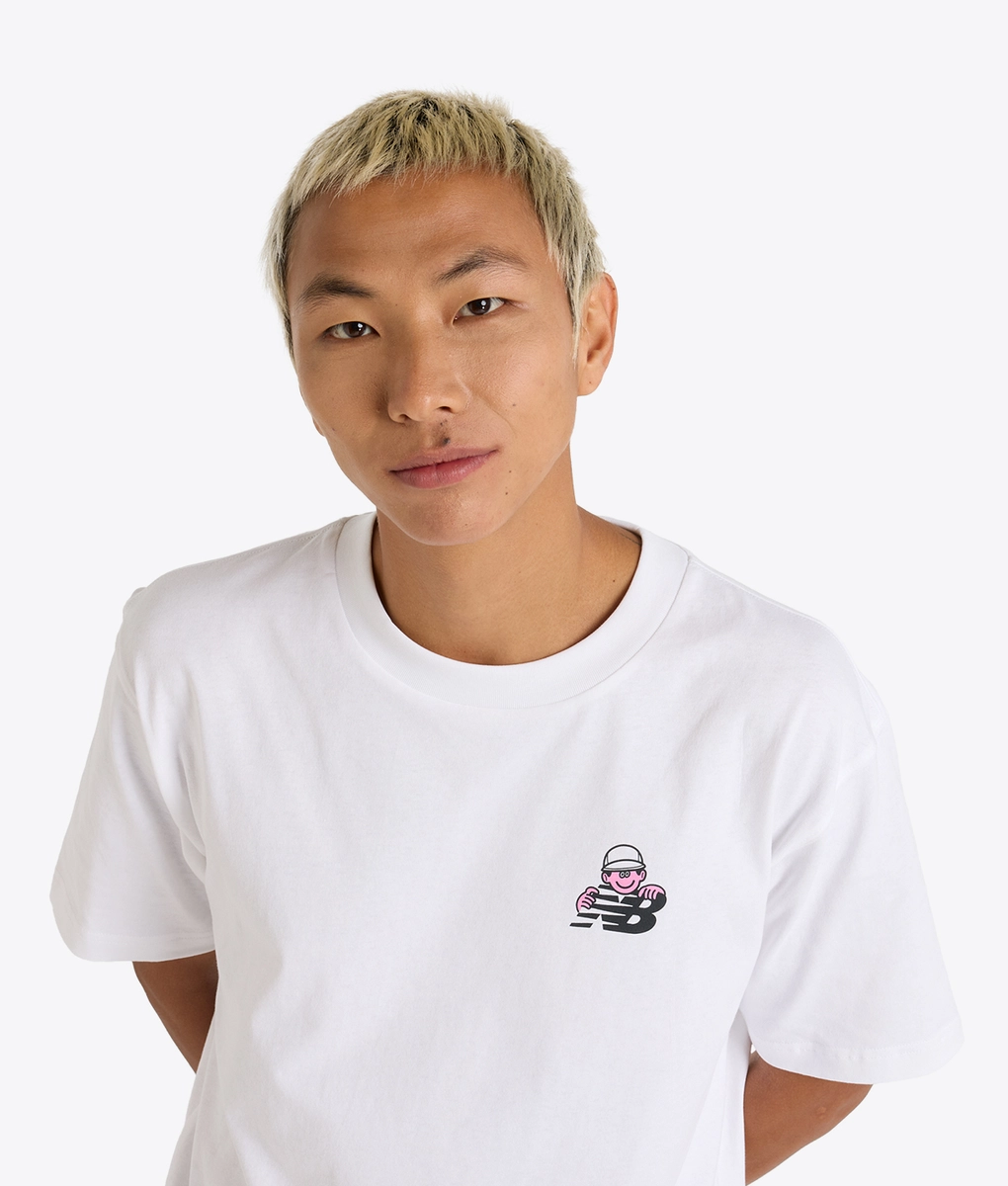New Balance Face Oka Character Tシャツ New Balance tシャツ X Face Oka Character ショートスリーブT