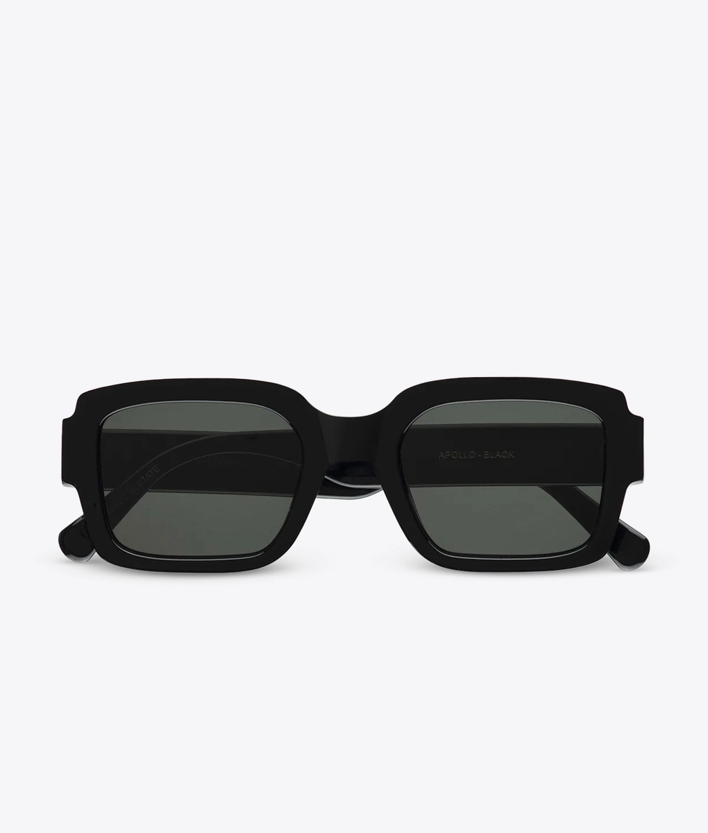 Monokel Eyewear - MONOKEL EYEWEAR APOLLO SOLID LENS SUNGLASSES