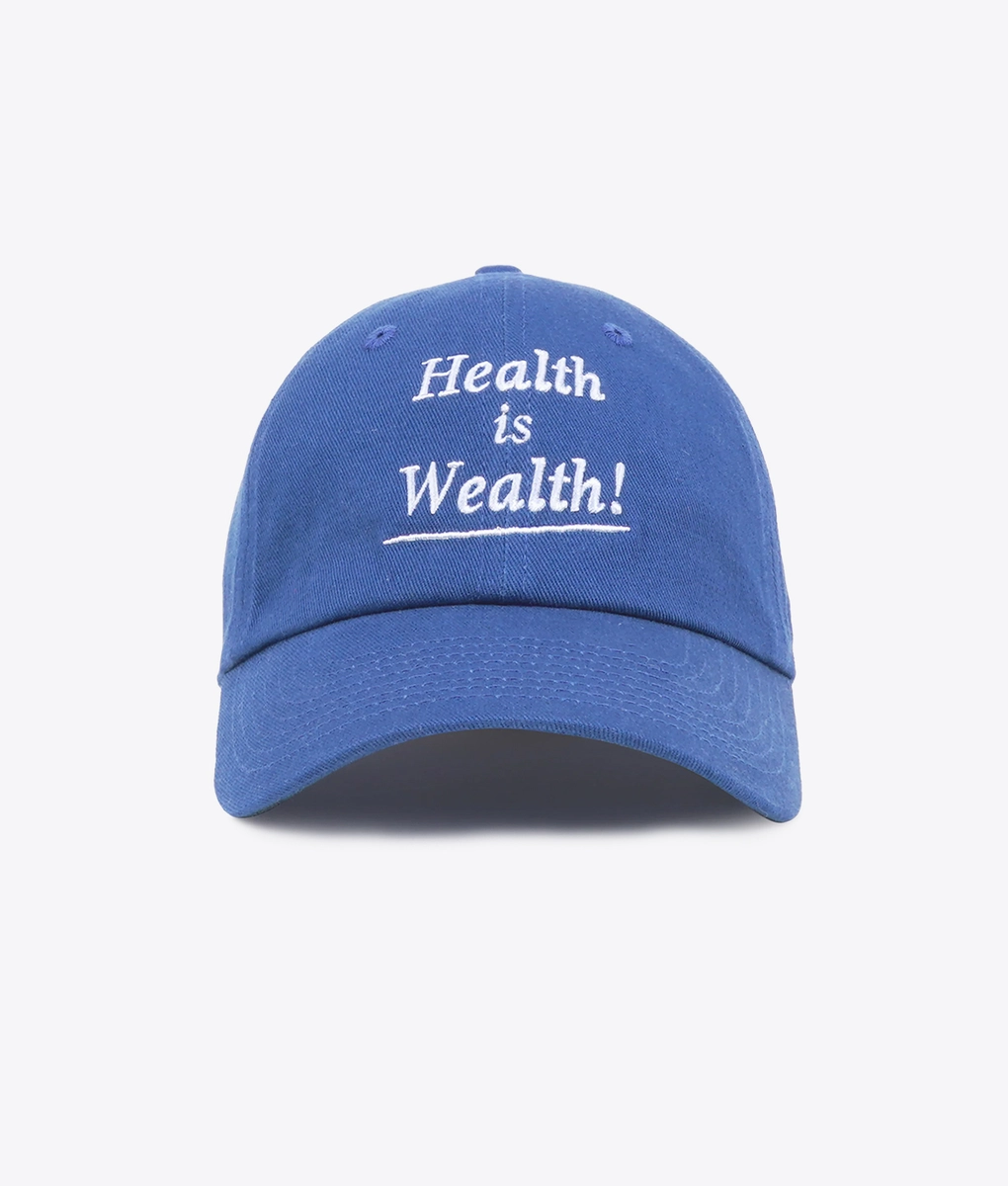 Sporty & Rich - SPORTY & RICH HEALTH IS WEALTH HAT PARIS BLUE l