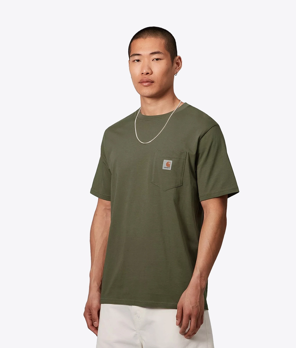 Carhartt WIP - CARHARTT WIP SHORT SLEEVE POCKET T-SHIRT DOLLAR