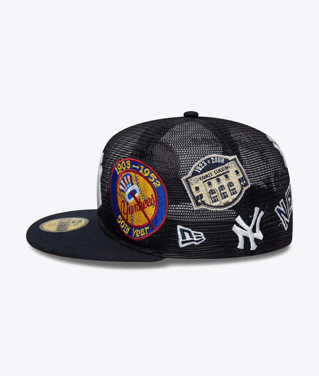 New Era - NEW ERA 59FIFTY AOP MESH NEW YORK YANKEES FITTED CAP