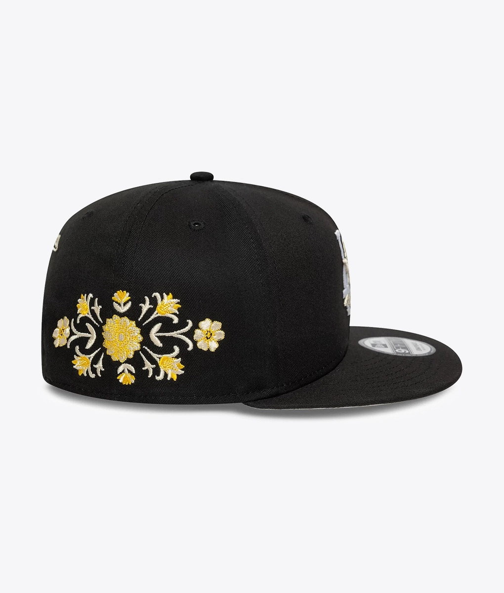 New Era - NEW ERA 9FIFTY FLORAL LOS ANGELES DODGERS CAP BLACK