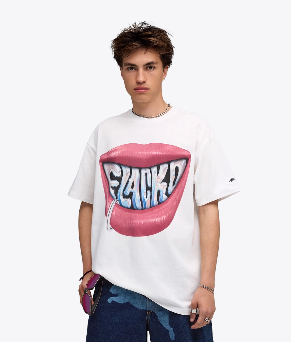 Puma - PUMA X A$AP ROCKY FLACKO SMILE TEE PUMA WHITE l Buy