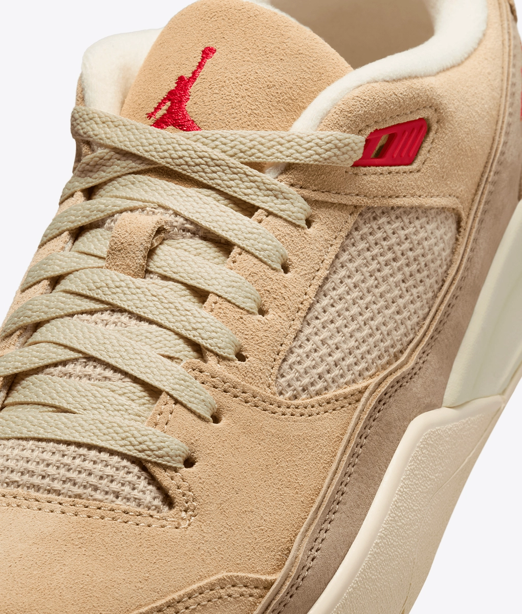 Jordan - Jordan Flight Court Mushroom/Fire Red-Desert Camo