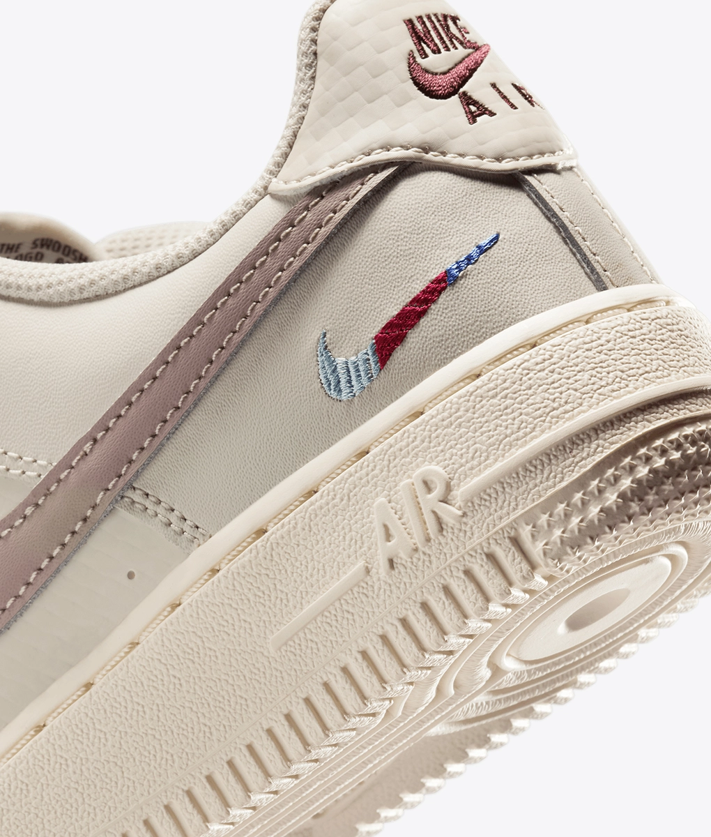 Nike - Nike Air Force 1 LV8 Light Orewood Brown/Malt-Burgundy
