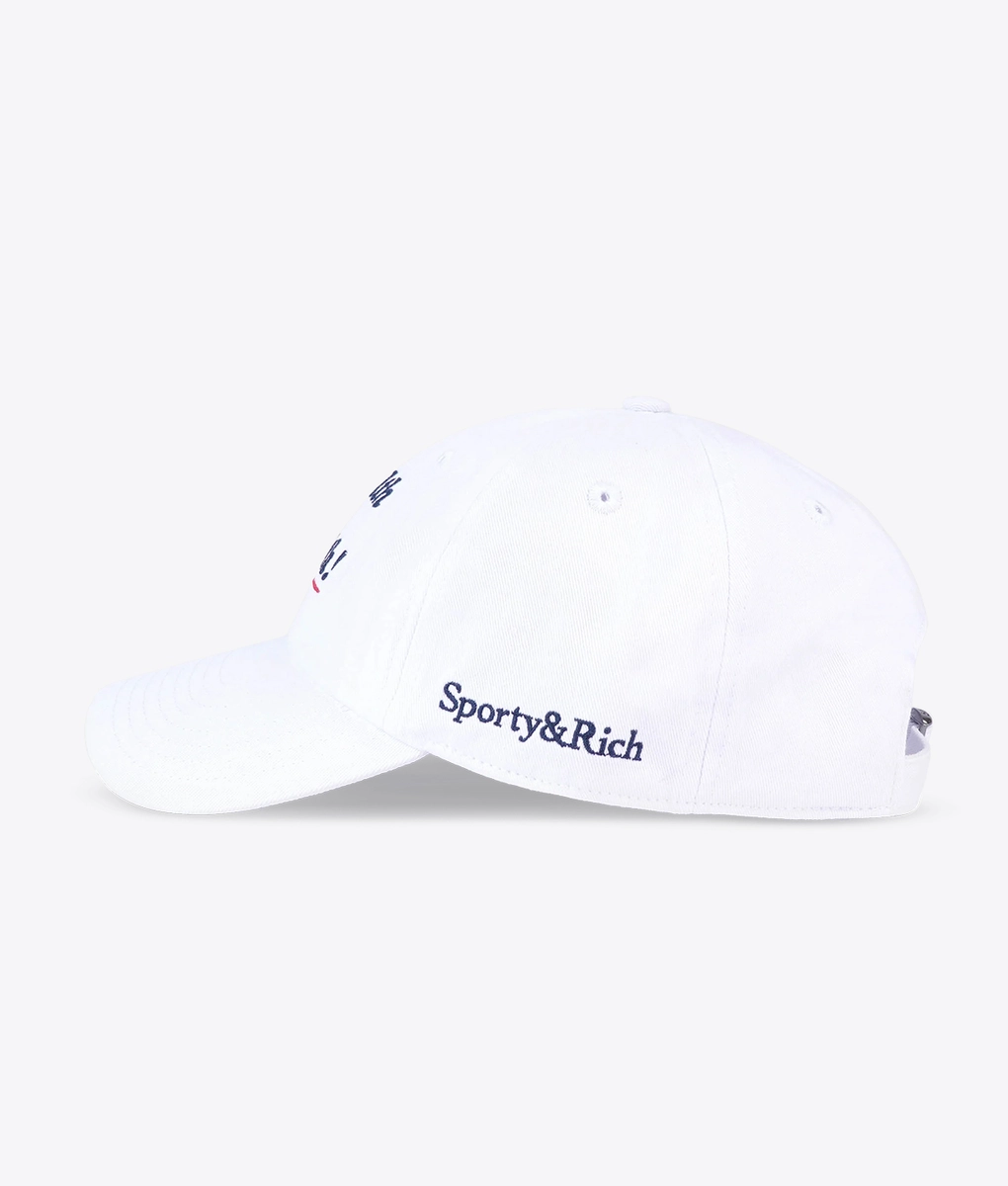 Sporty & Rich - Sporty & Rich Health Is Wealth Hat White | Buy