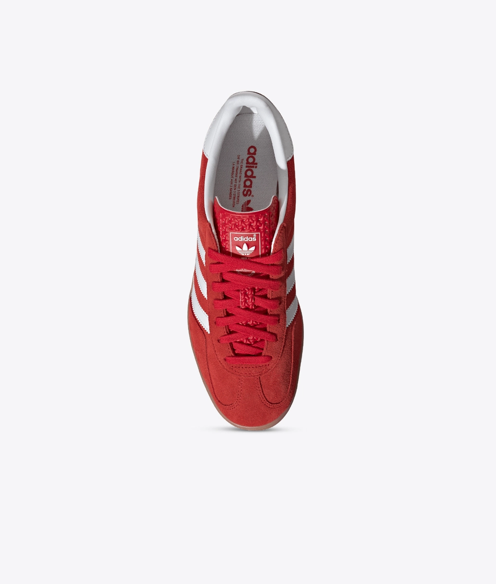adidas gazelle silver green womens Adidas Gazelle Indoor 'Preloved Scarlet/Court Green' -Originally $120.00 -